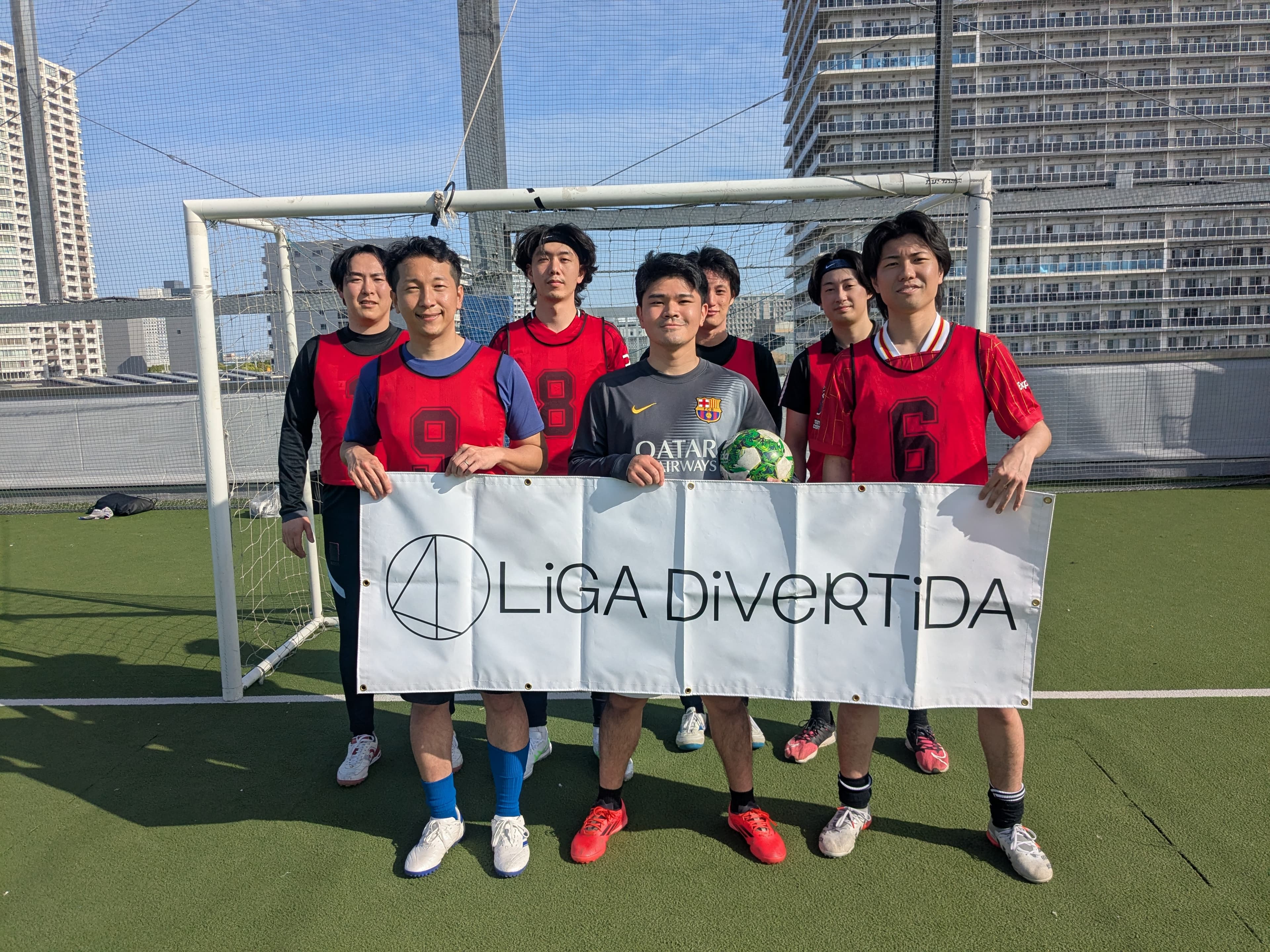 FC八丁堀 - 2026年4月19日 有明 BUDDYスポーツアリーナ 屋上人工芝コート