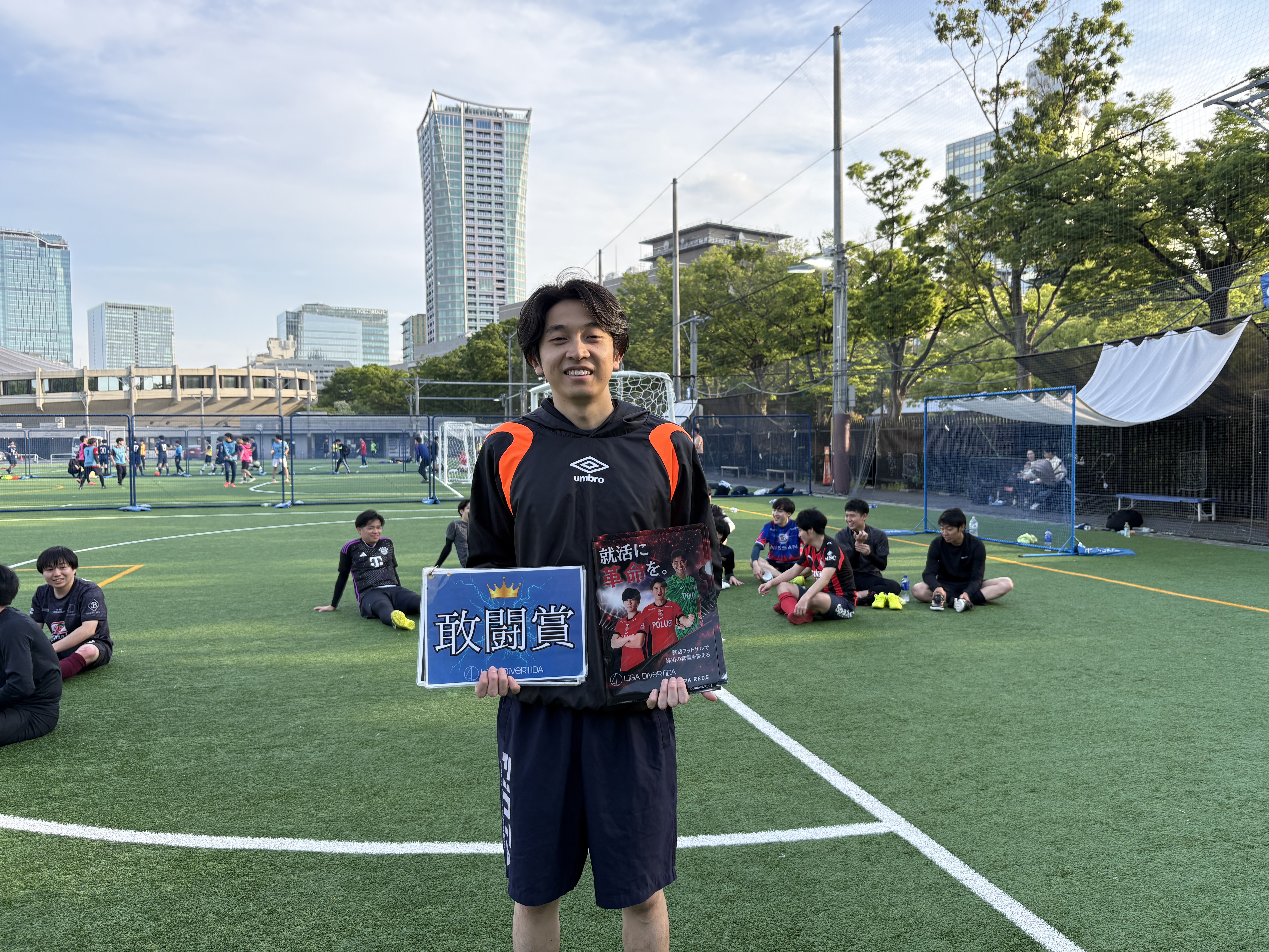 2026年4月25日 原宿 国立代々木競技場 フットサルコート フットサル 大会風景