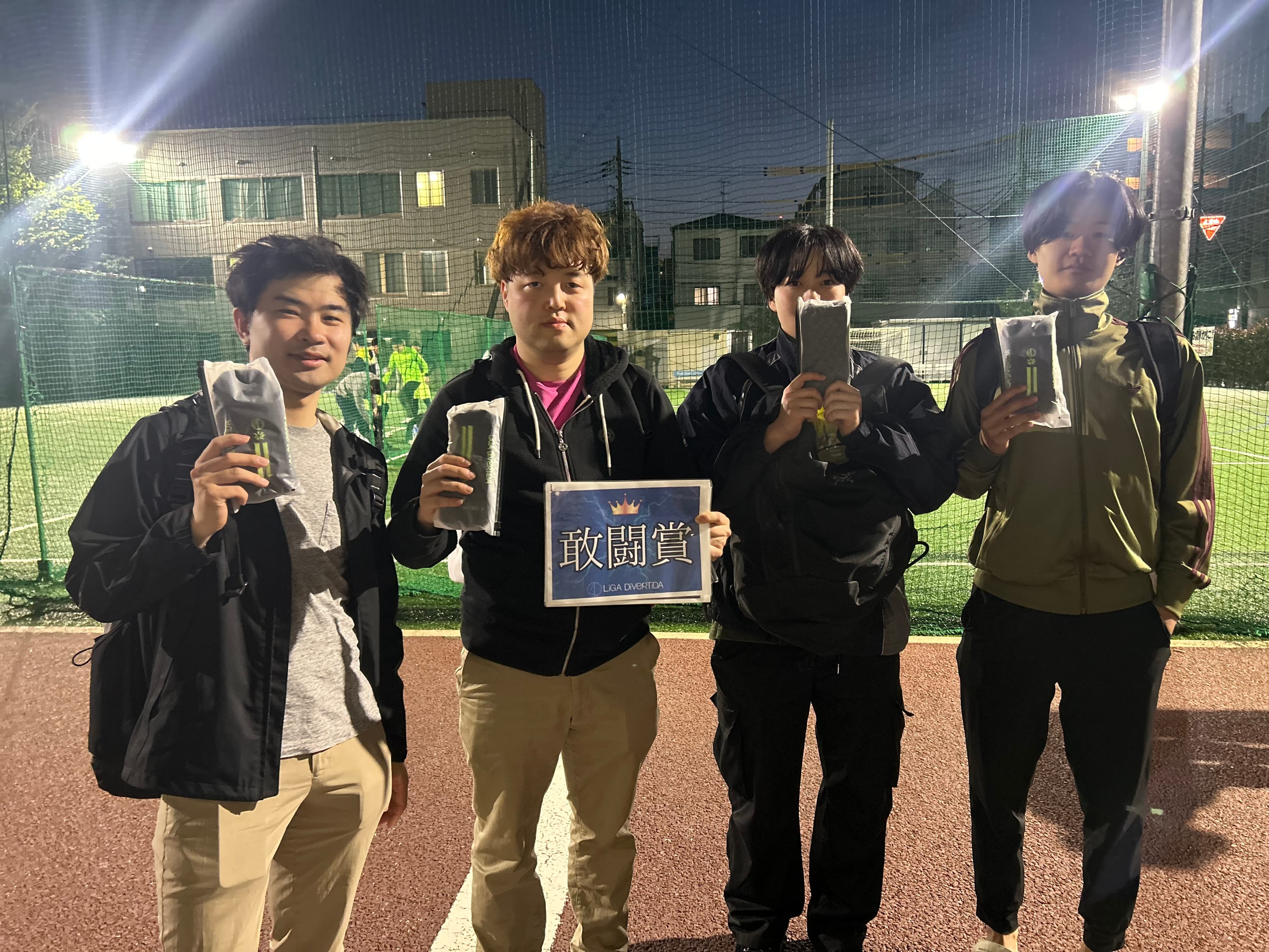 2026年4月25日 K-Field千鳥町 ソサイチ(6人制) 大会風景