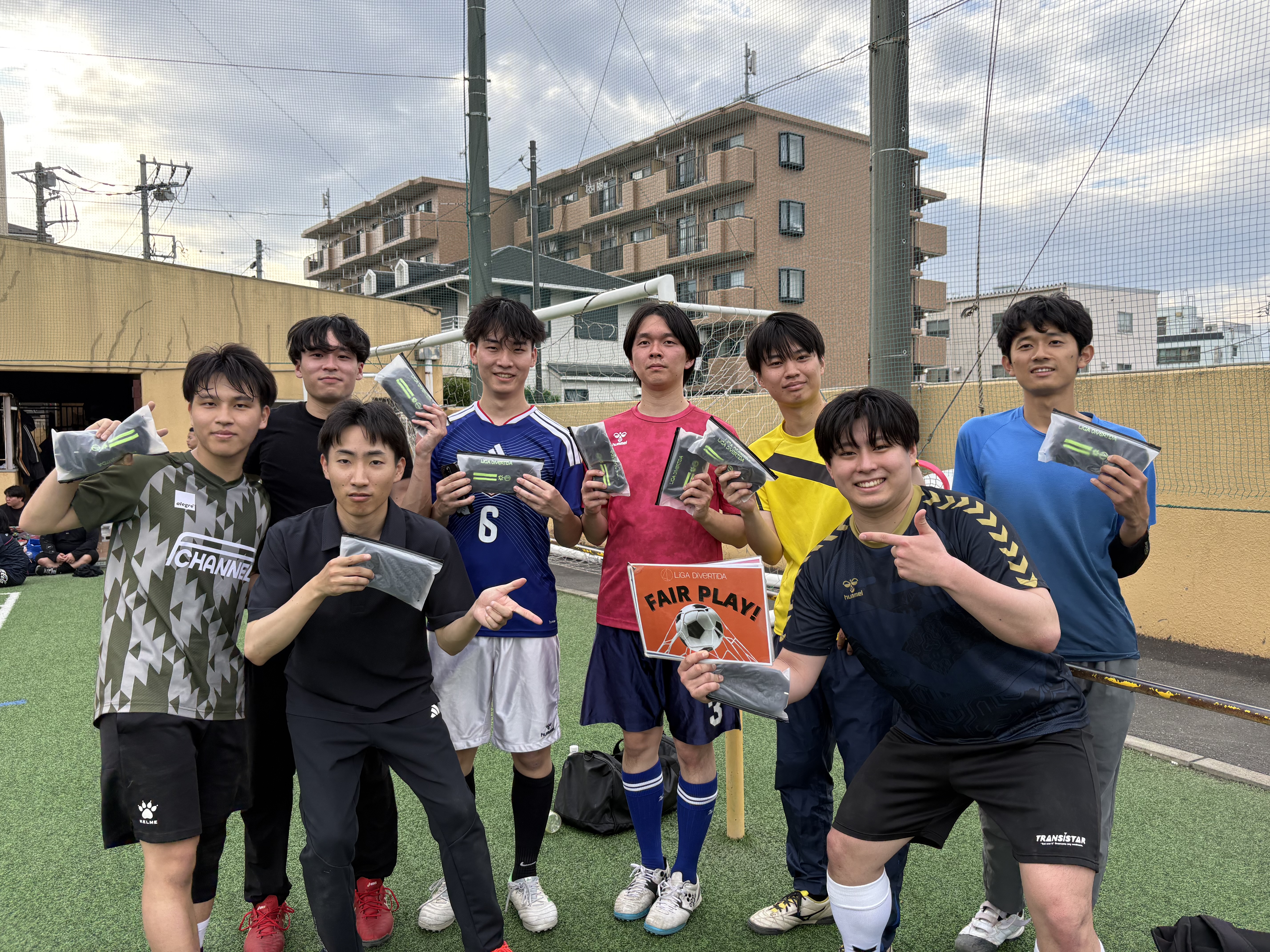 2026年5月3日 足立西新井ソサイチパーク ソサイチ(7人制) 大会風景
