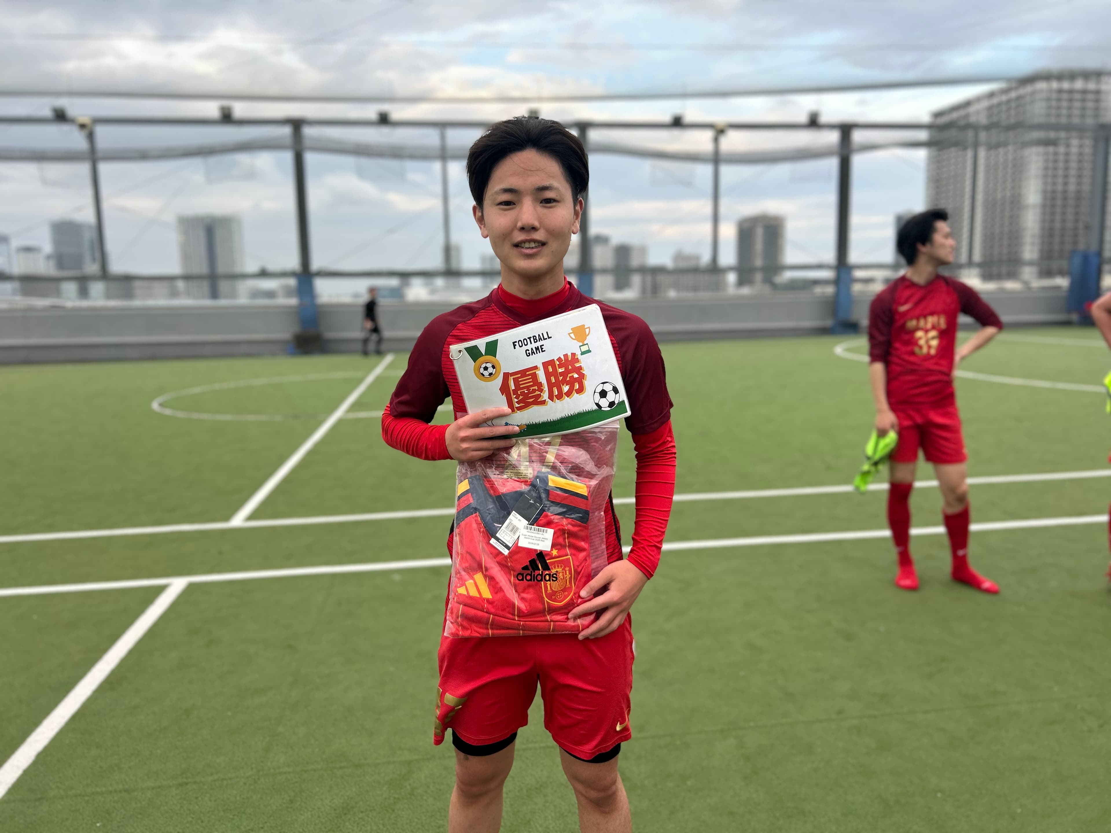 2026年5月3日 有明 BUDDYスポーツアリーナ 屋上人工芝コート フットサル 大会風景