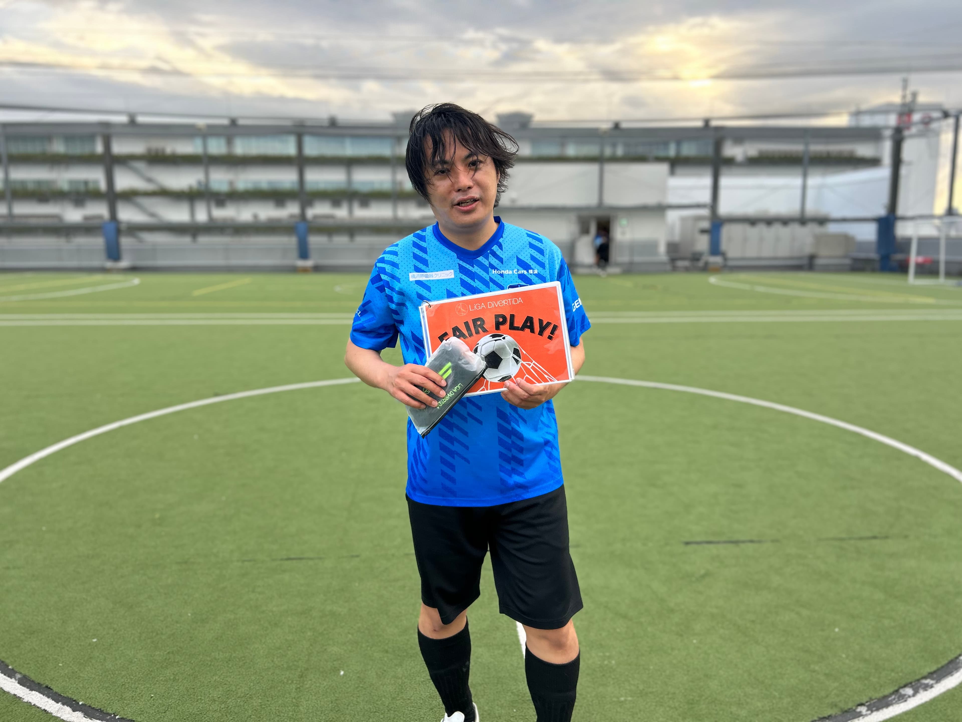 2026年5月3日 有明 BUDDYスポーツアリーナ 屋上人工芝コート フットサル 大会風景