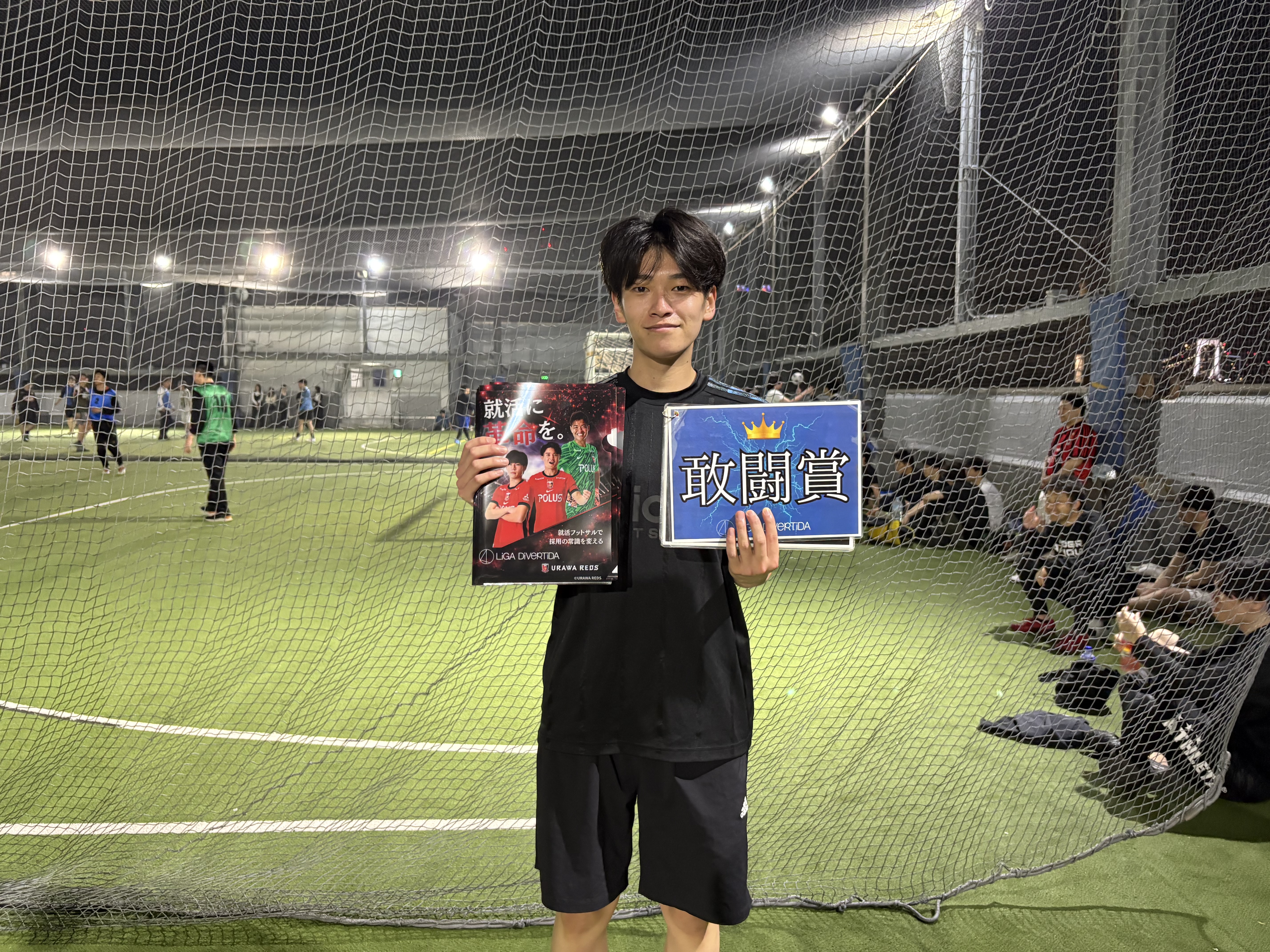 2026年5月15日 有明 BUDDYスポーツアリーナ 屋上人工芝コート フットサル 大会風景
