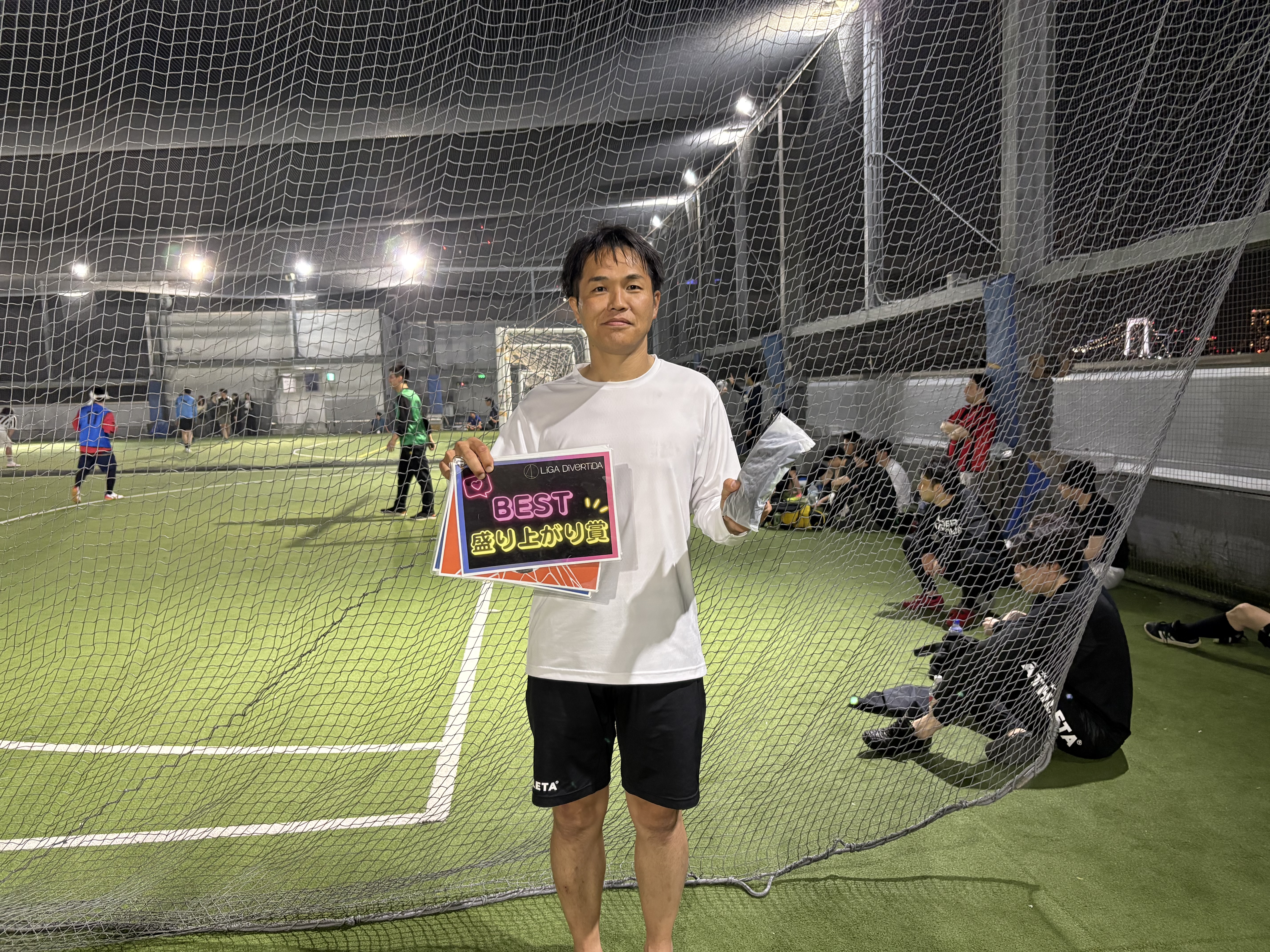 2026年5月15日 有明 BUDDYスポーツアリーナ 屋上人工芝コート フットサル 大会風景