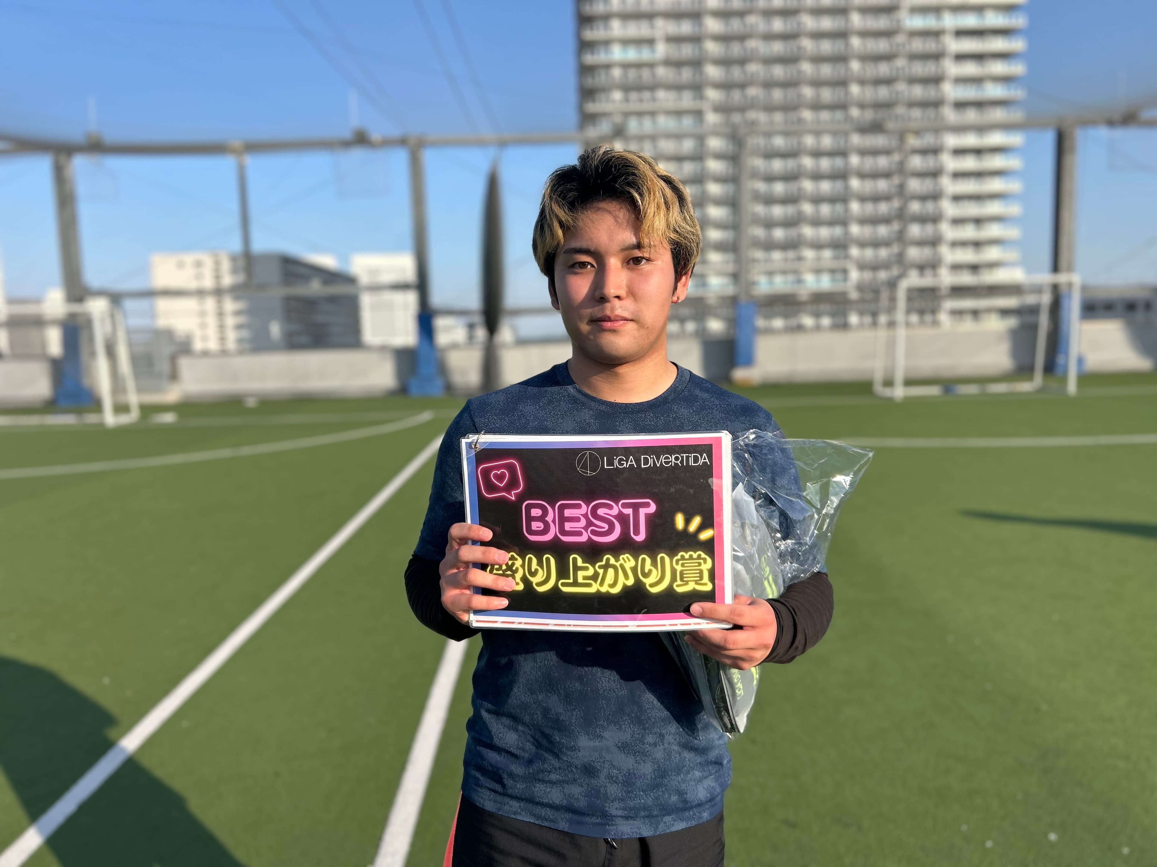 2026年5月17日 有明 BUDDYスポーツアリーナ 屋上人工芝コート フットサル 大会風景