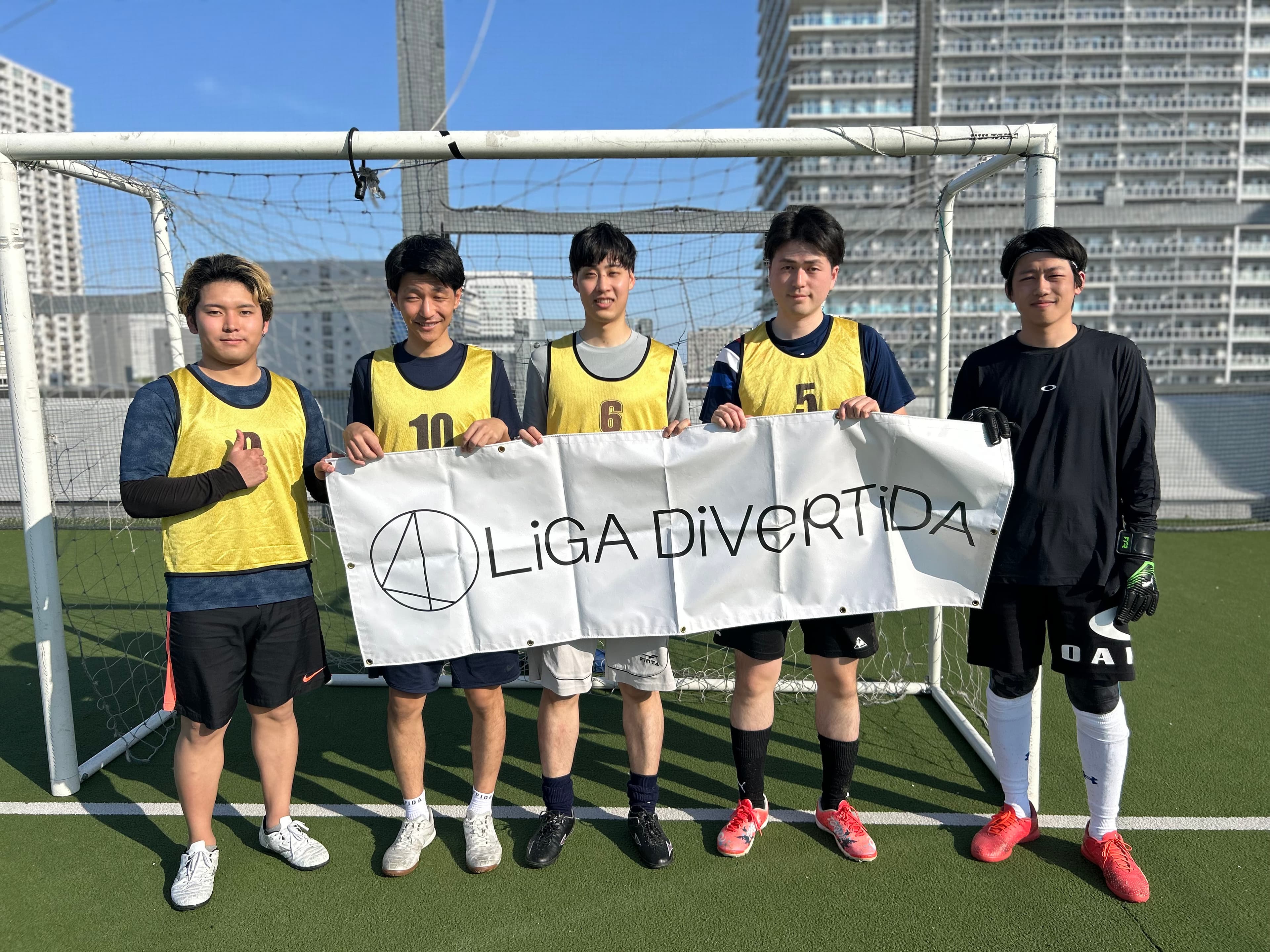 有明ユナイテッド東京 - 2026年5月17日 有明 BUDDYスポーツアリーナ 屋上人工芝コート フットサル