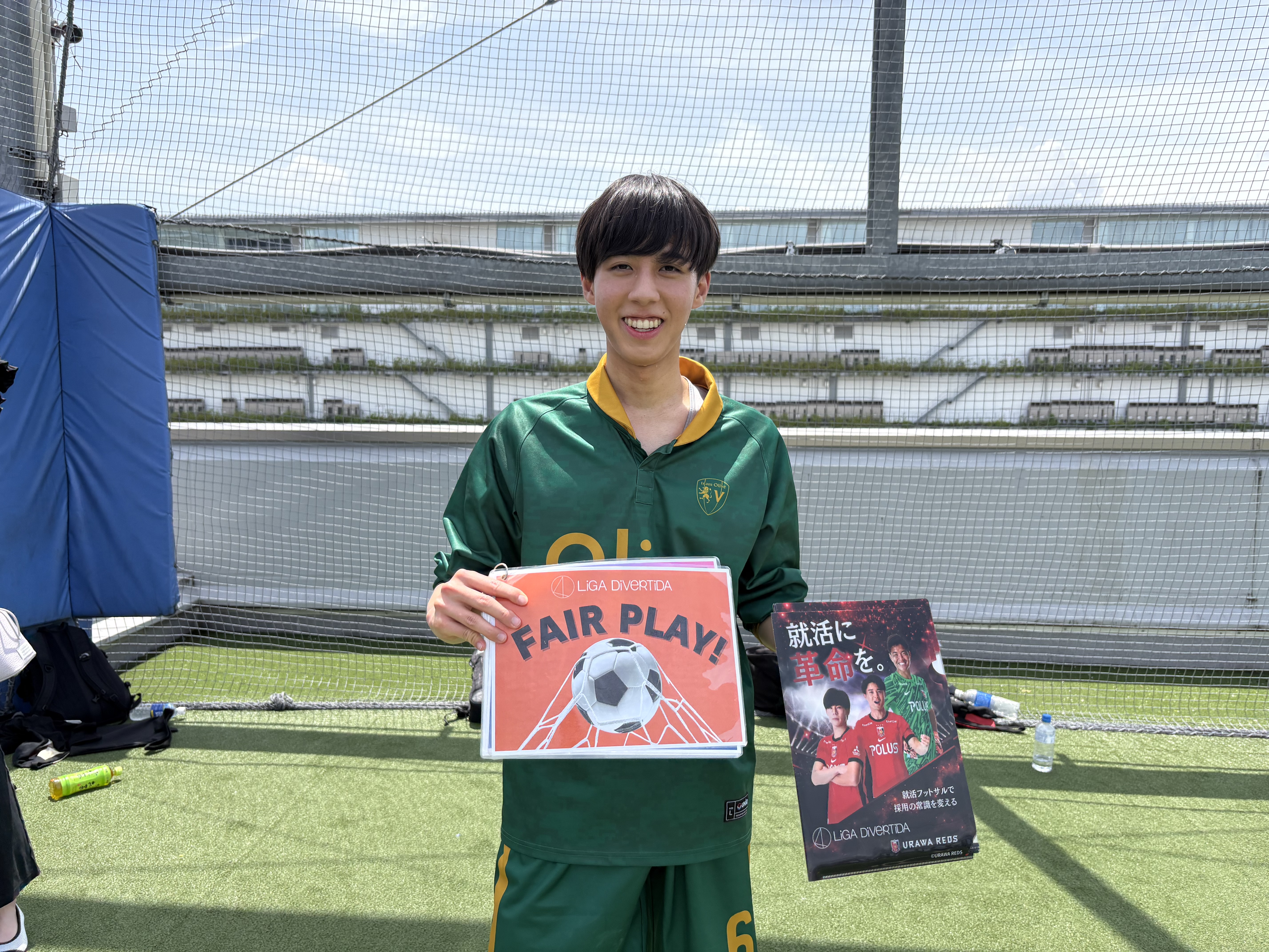 2026年5月24日 有明 BUDDYスポーツアリーナ 屋上人工芝コート フットサル 大会風景