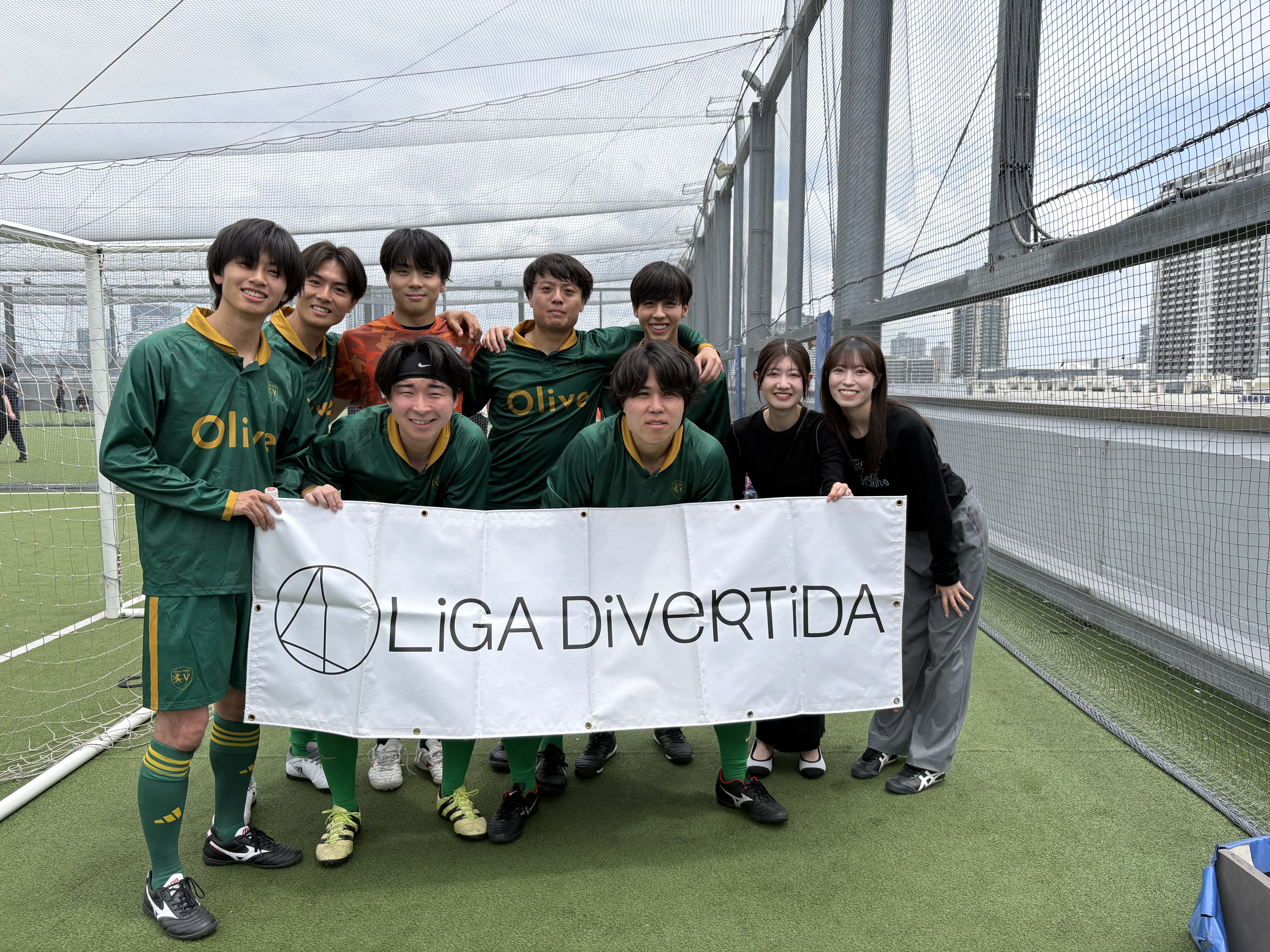 Team Olive - 2026年5月24日 有明 BUDDYスポーツアリーナ 屋上人工芝コート