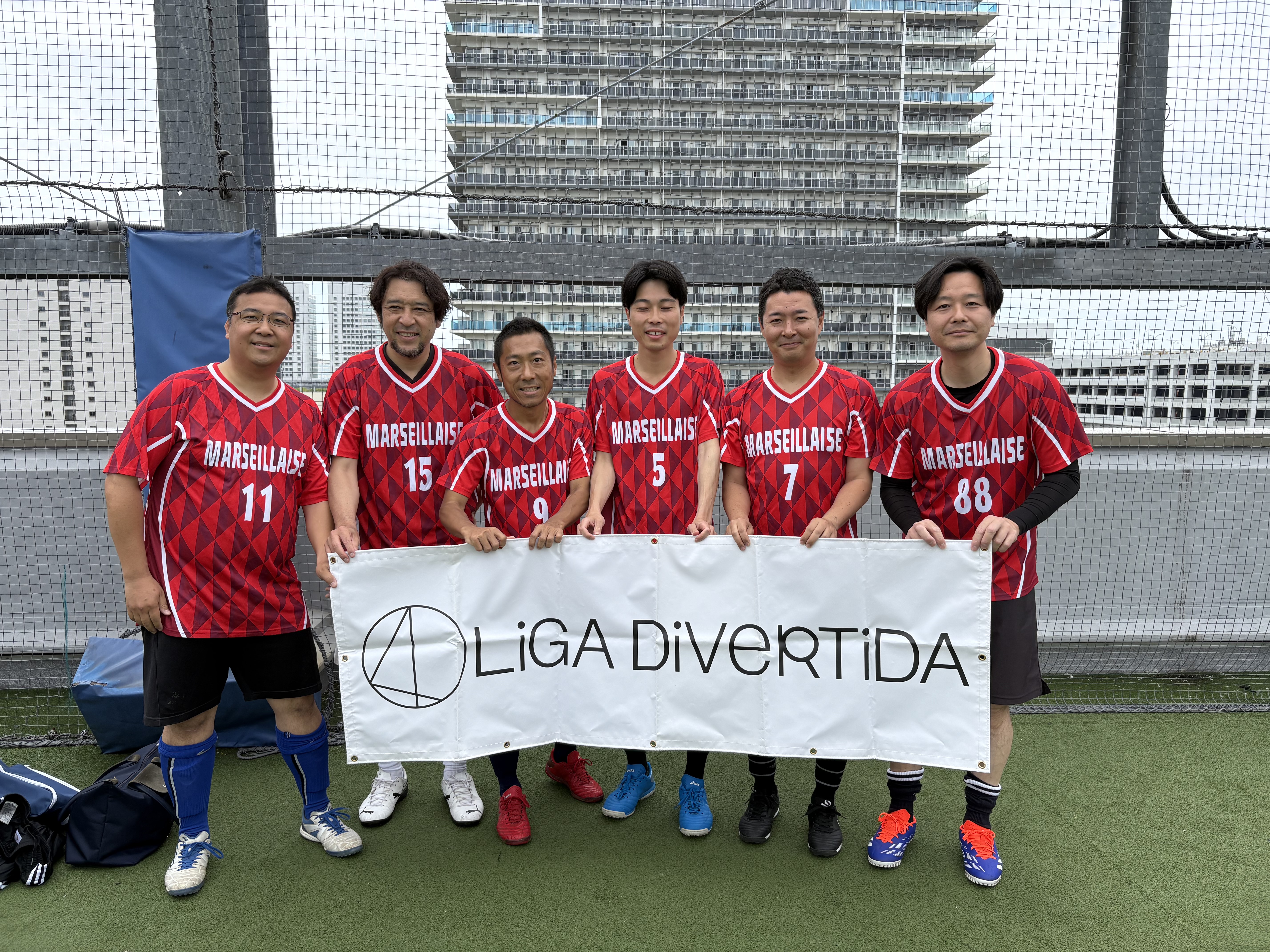 マルセイエーズ - 2026年5月24日 有明 BUDDYスポーツアリーナ 屋上人工芝コート