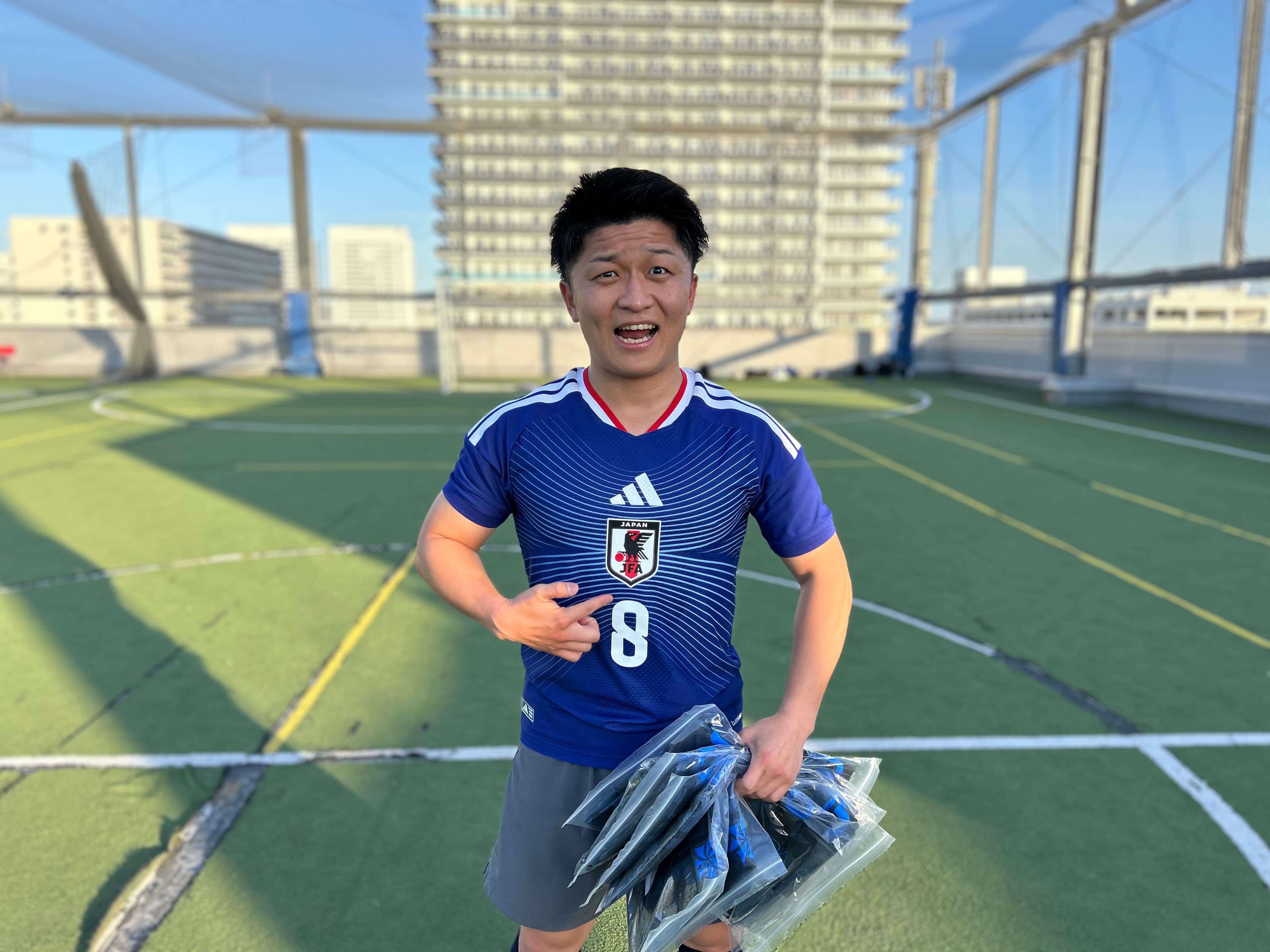 2026年5月30日 有明 BUDDYスポーツアリーナ 屋上人工芝コート フットサル 大会風景