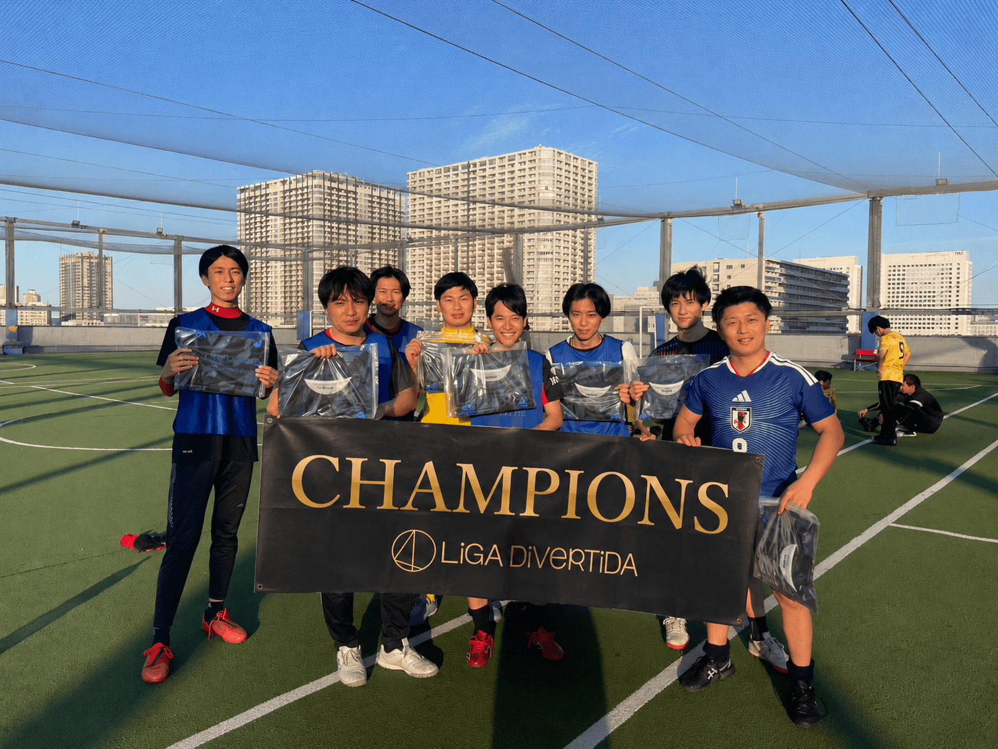 2026年5月30日 有明 BUDDYスポーツアリーナ 屋上人工芝コート フットサル 表彰