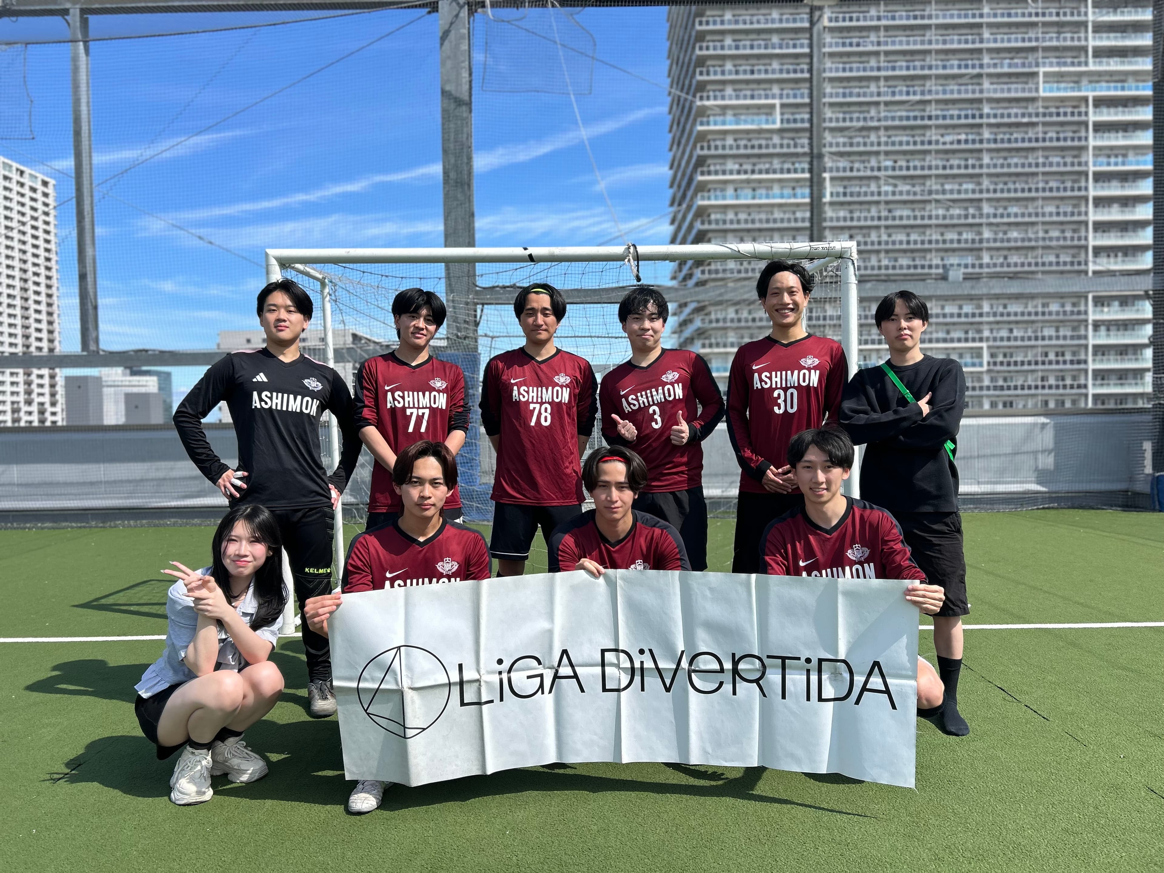 あしもん - 2026年6月6日 有明 BUDDYスポーツアリーナ 屋上人工芝コート