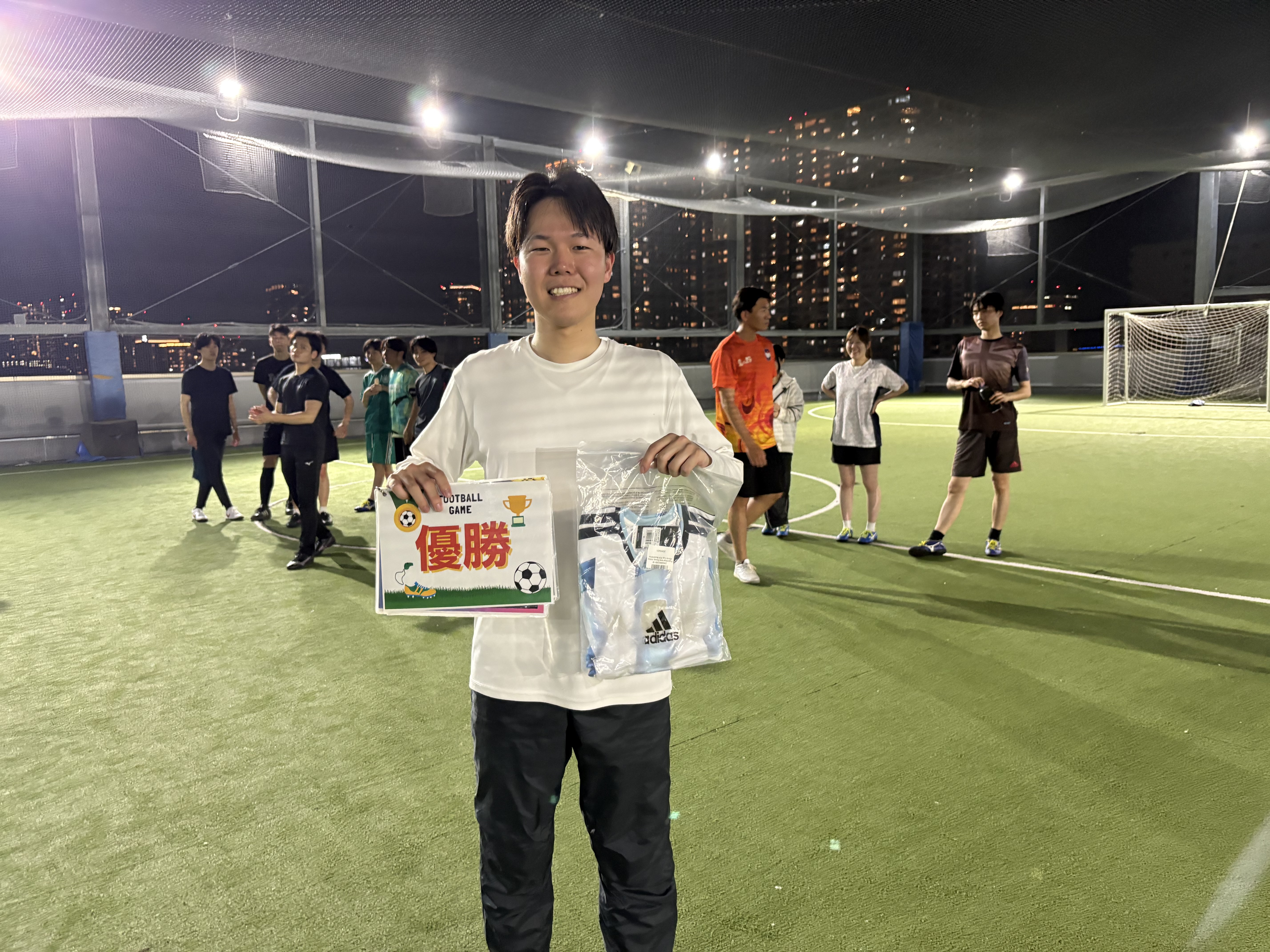2026年6月12日 有明 BUDDYスポーツアリーナ 屋上人工芝コート フットサル 大会風景