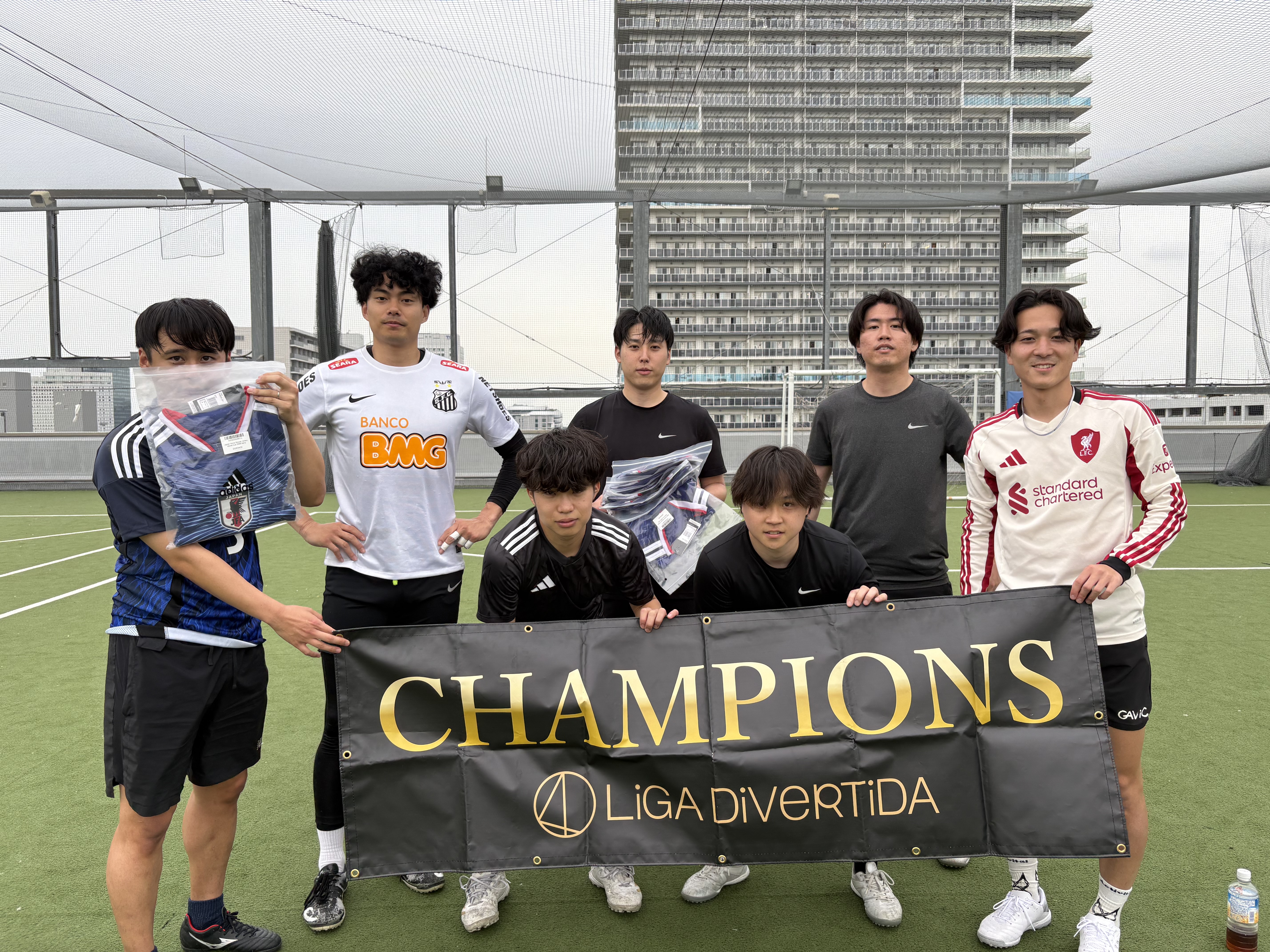 2026年6月14日 有明 BUDDYスポーツアリーナ 屋上人工芝コート フットサル 表彰