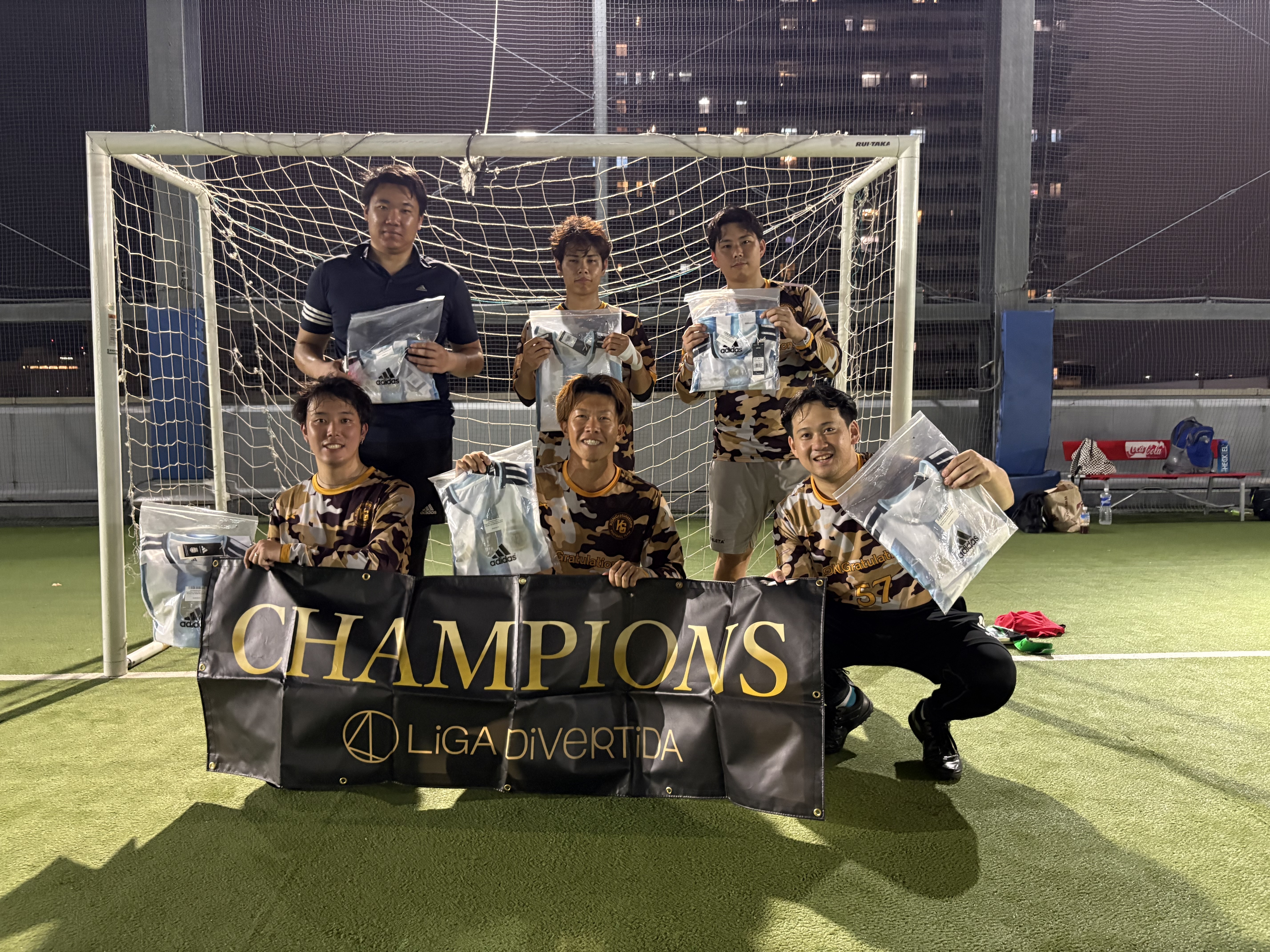 2026年6月19日 有明 BUDDYスポーツアリーナ 屋上人工芝コート フットサル 表彰