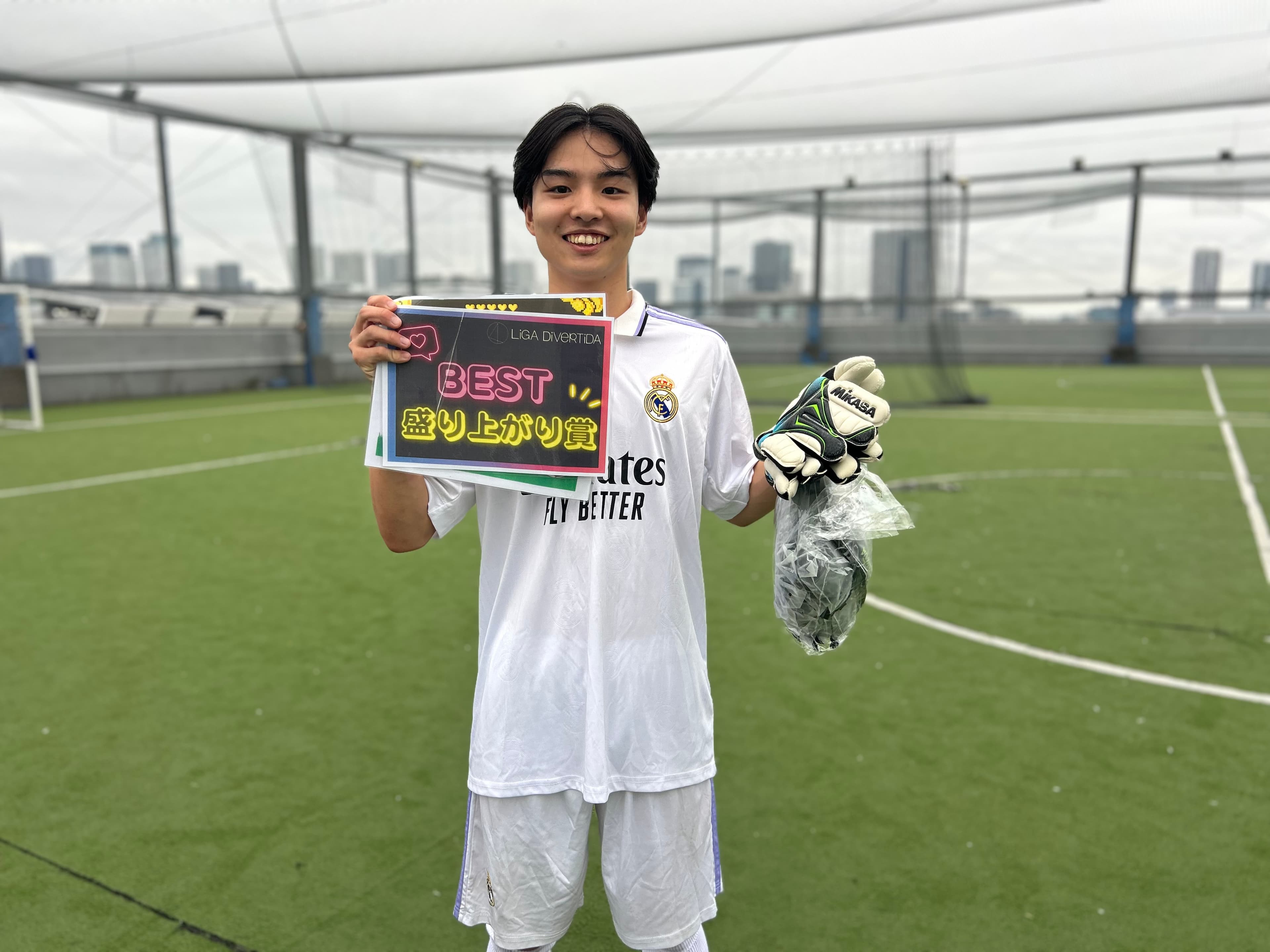 2026年6月28日 有明 BUDDYスポーツアリーナ 屋上人工芝コート フットサル 大会風景