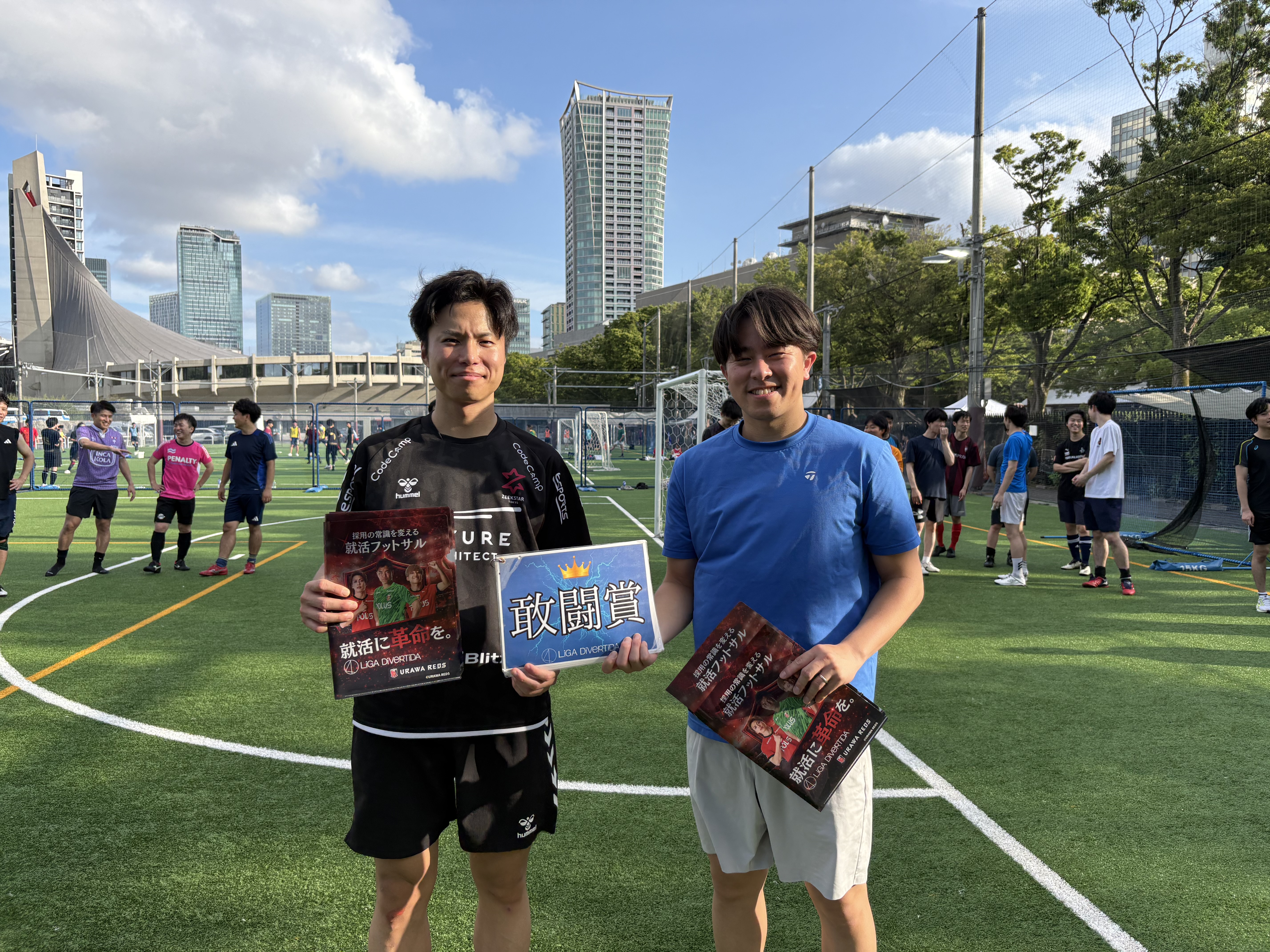 2026年7月18日 原宿 国立代々木競技場 フットサルコート フットサル 大会風景