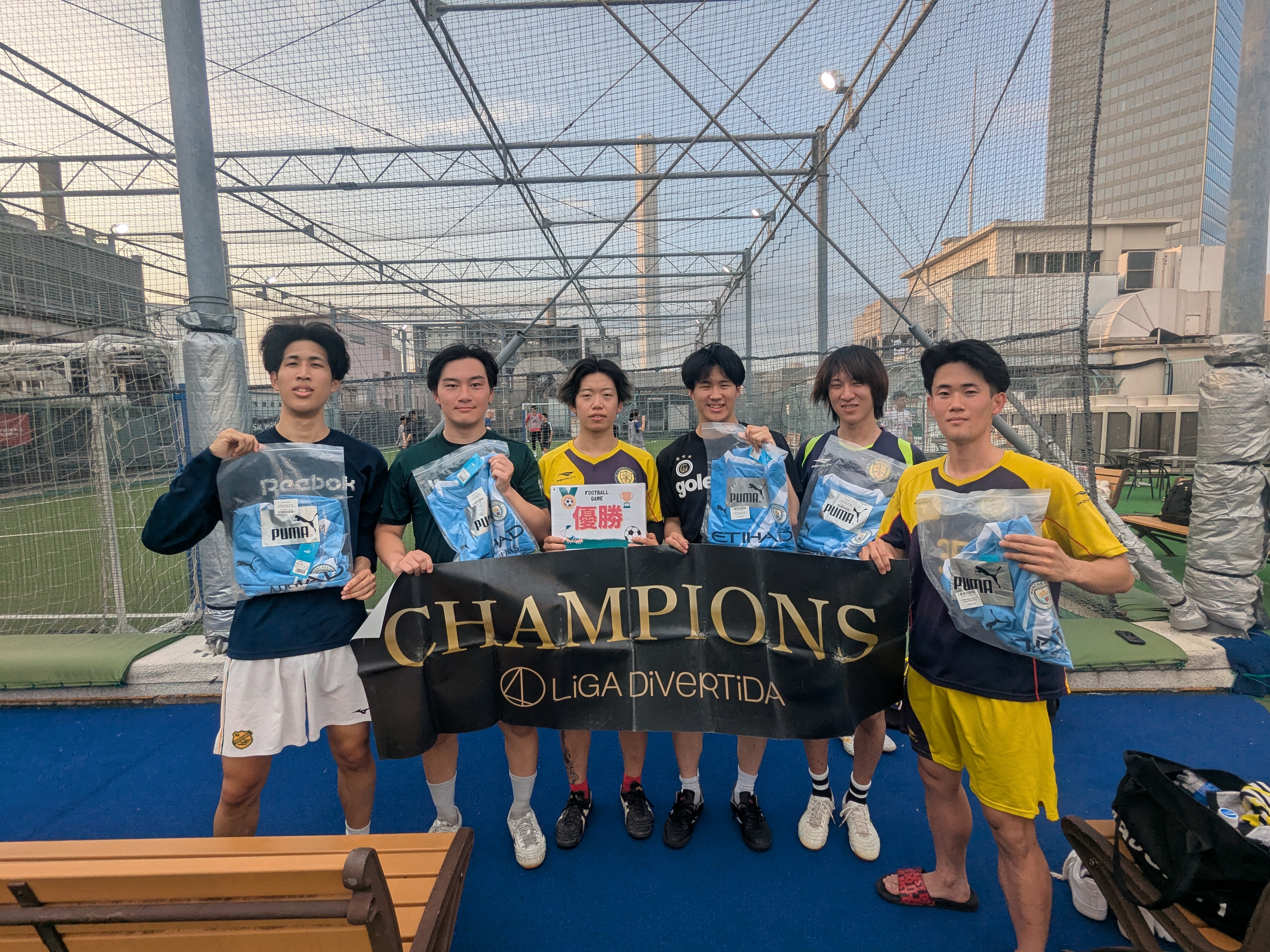 2026年7月25日 adidas FUTSAL PARK池袋 フットサル 大会風景