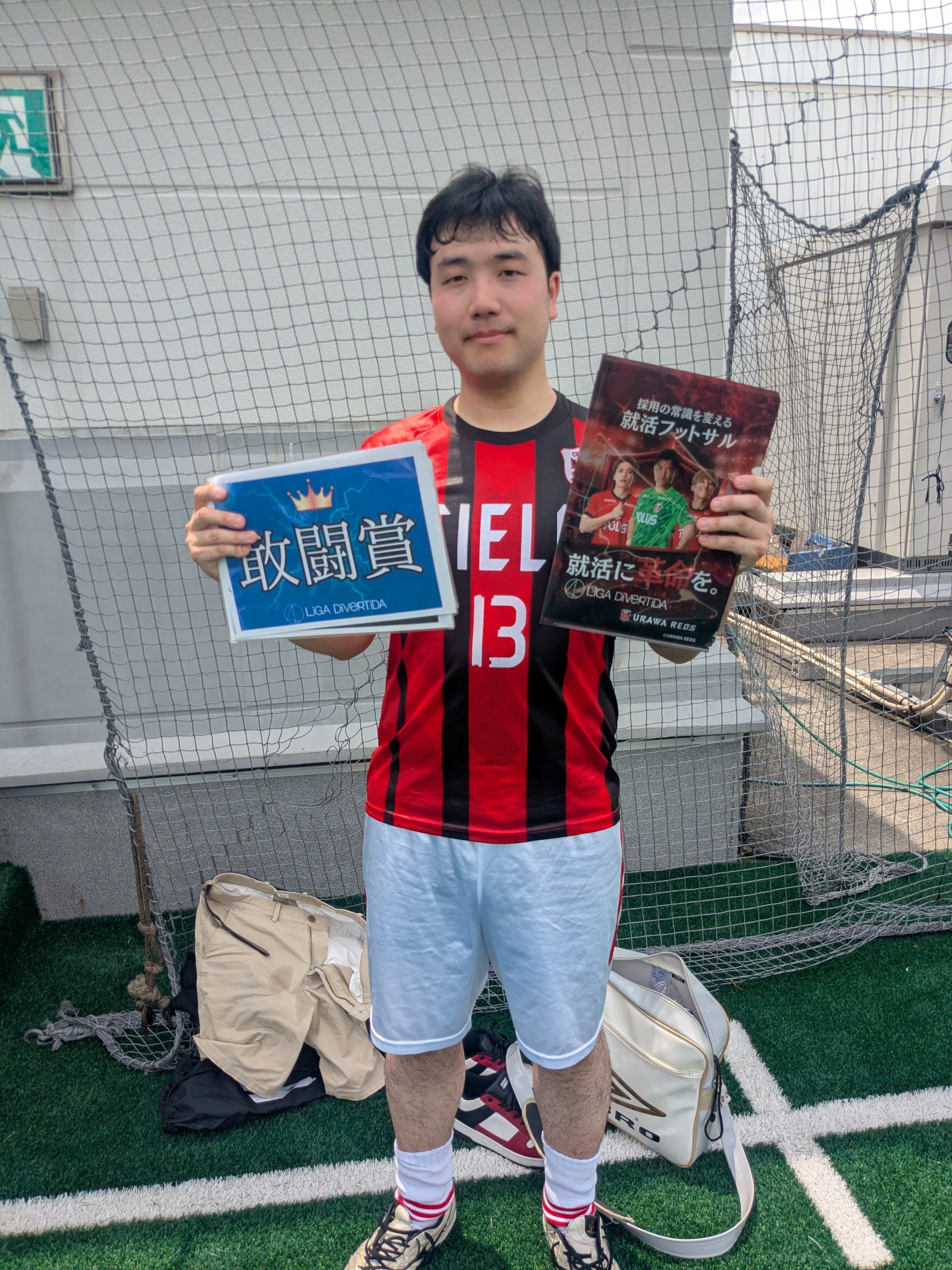 2026年7月26日 有明 BUDDYスポーツアリーナ 屋上人工芝コート フットサル 大会風景