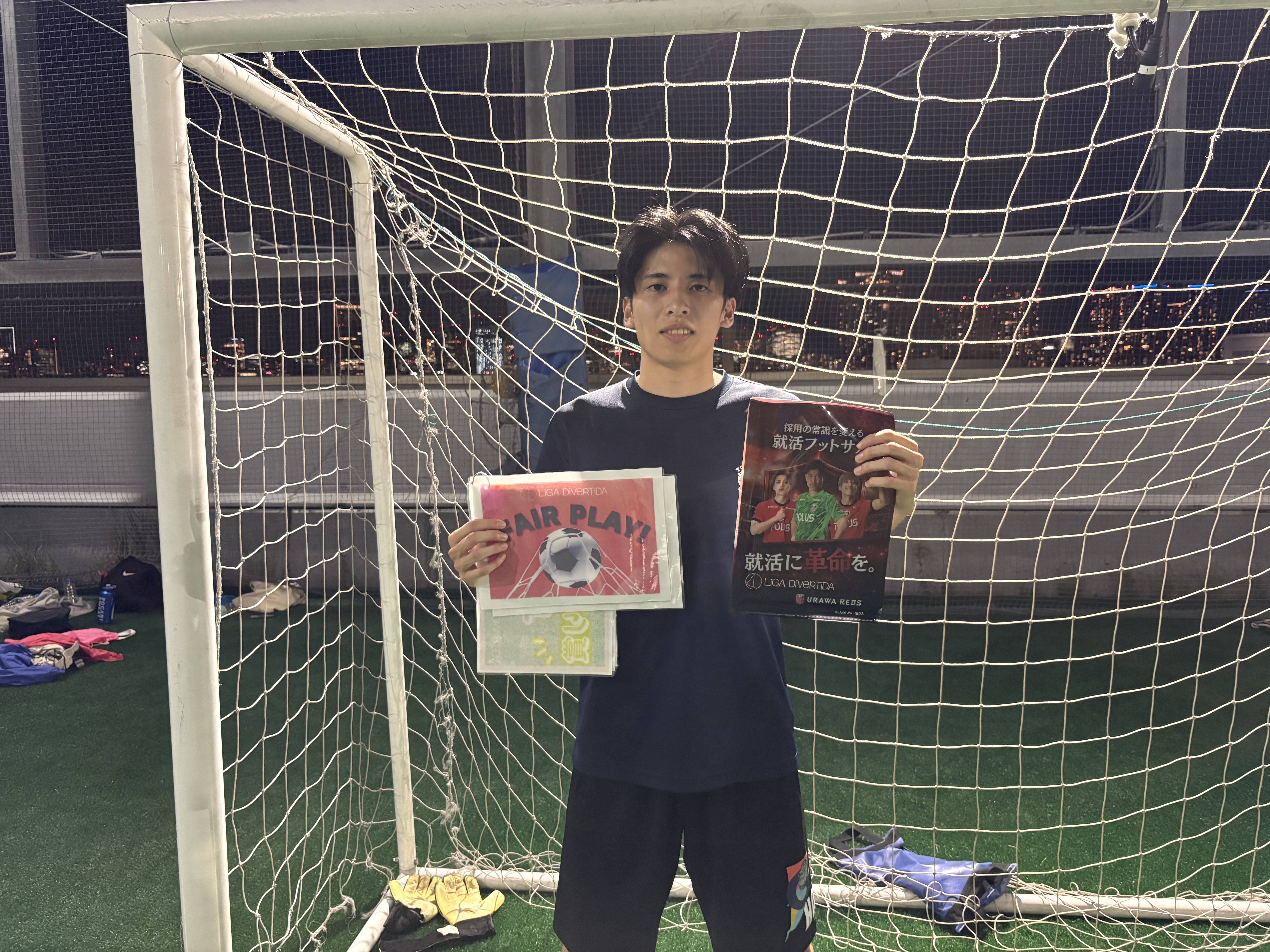 2026年7月29日 有明 BUDDYスポーツアリーナ 屋上人工芝コート フットサル 大会風景