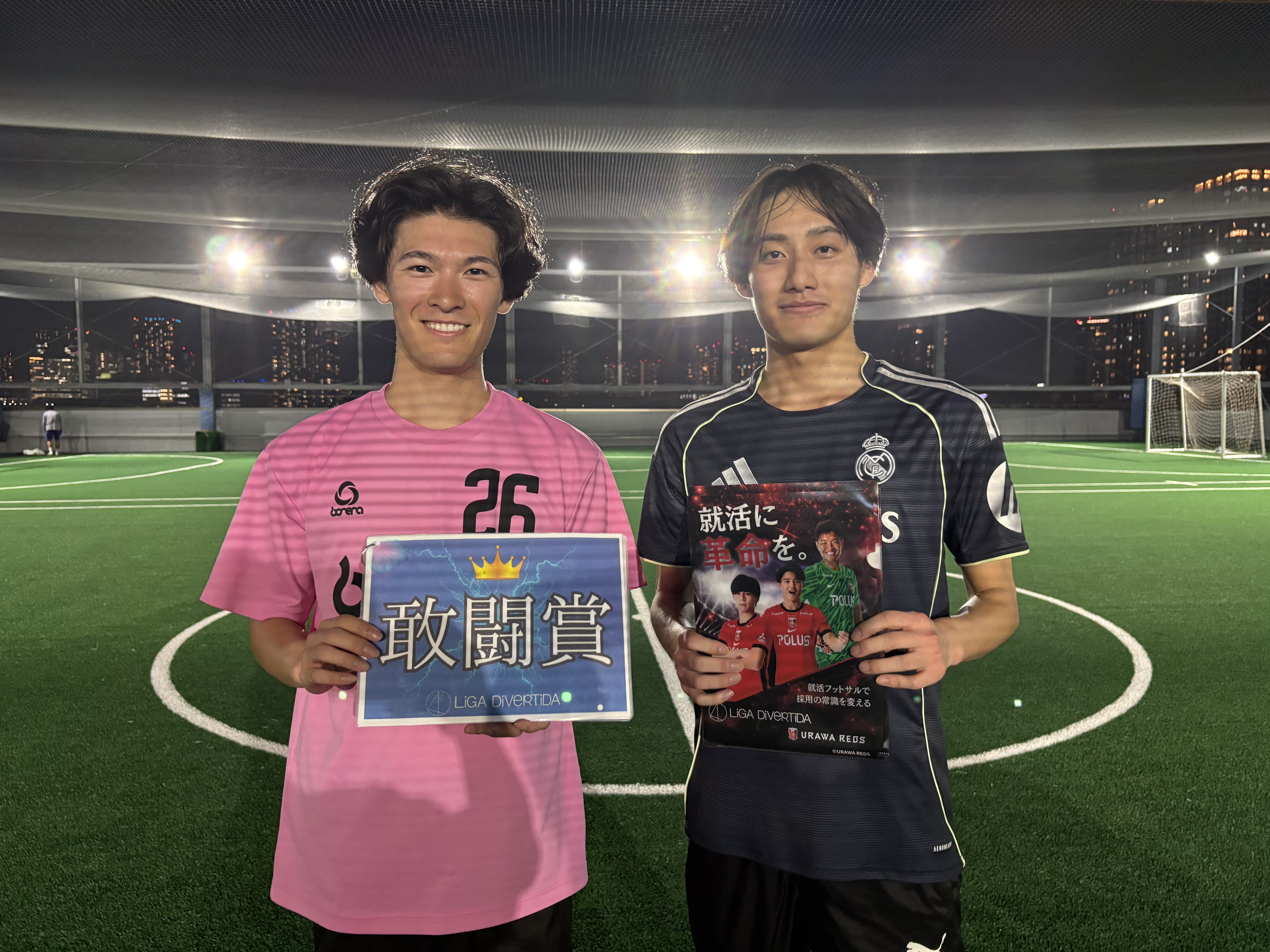 2026年7月31日 有明 BUDDYスポーツアリーナ 屋上人工芝コート フットサル 大会風景