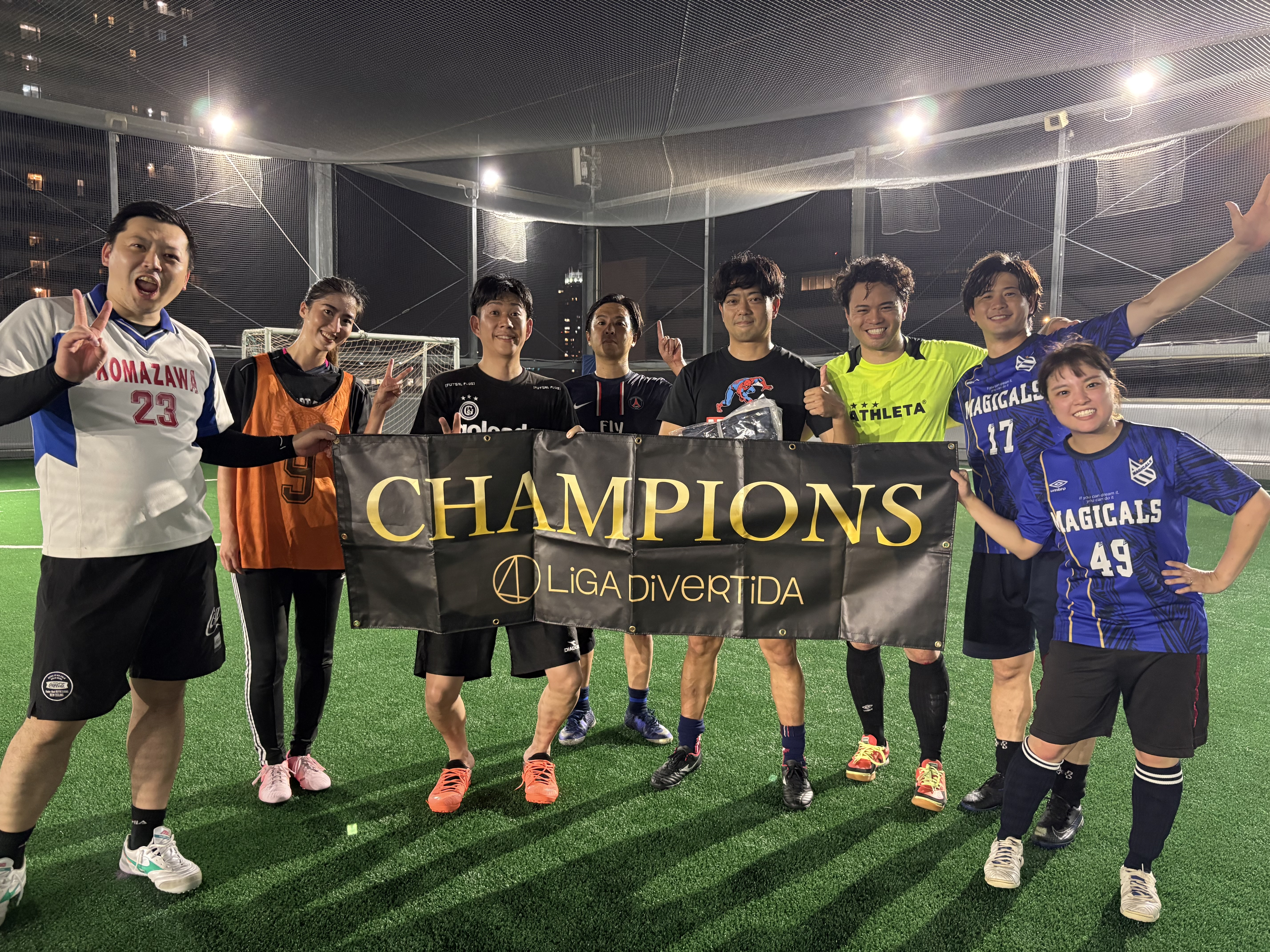 2026年7月31日 有明 BUDDYスポーツアリーナ 屋上人工芝コート フットサル 表彰