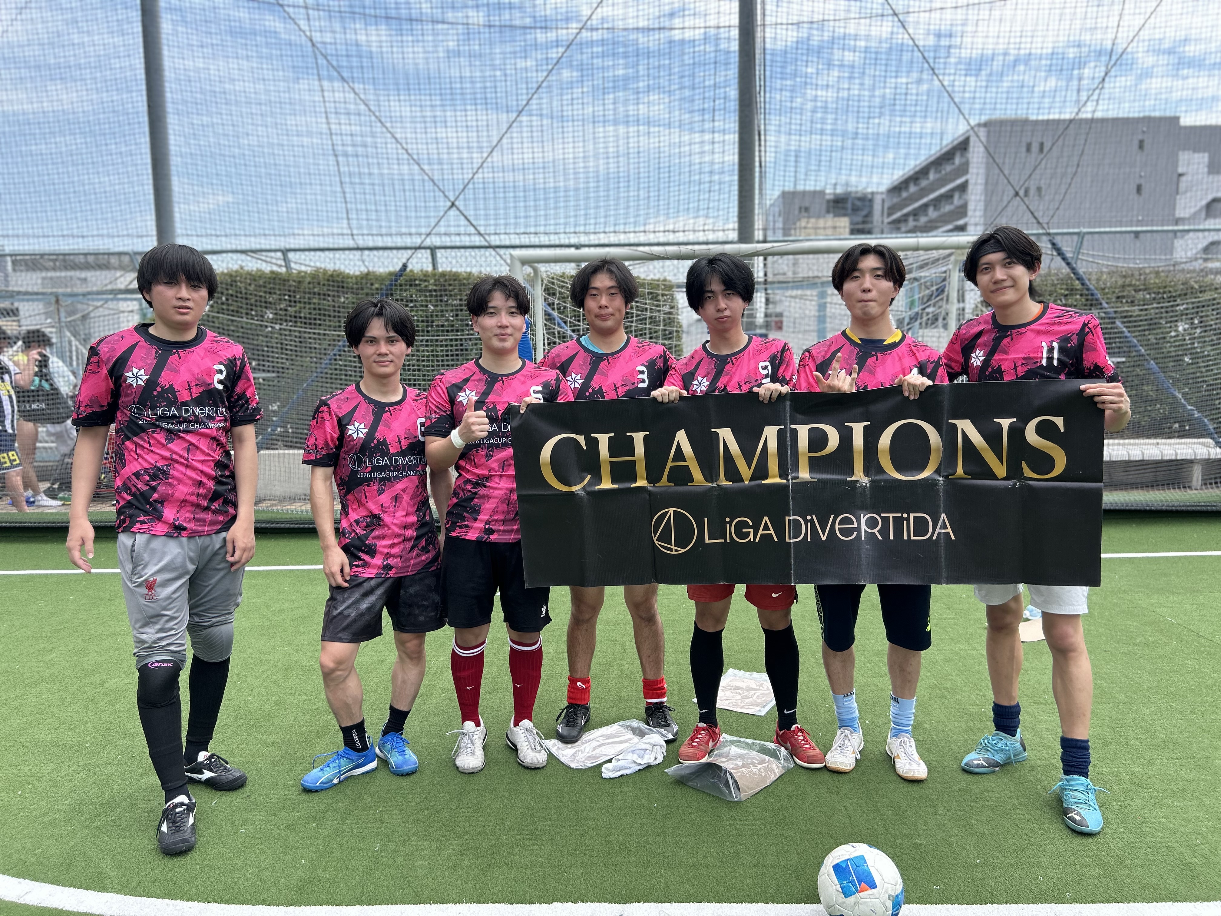 2026年8月1日 錦糸町 MIYAMOTO FUTSAL PARK マルイ フットサル 表彰