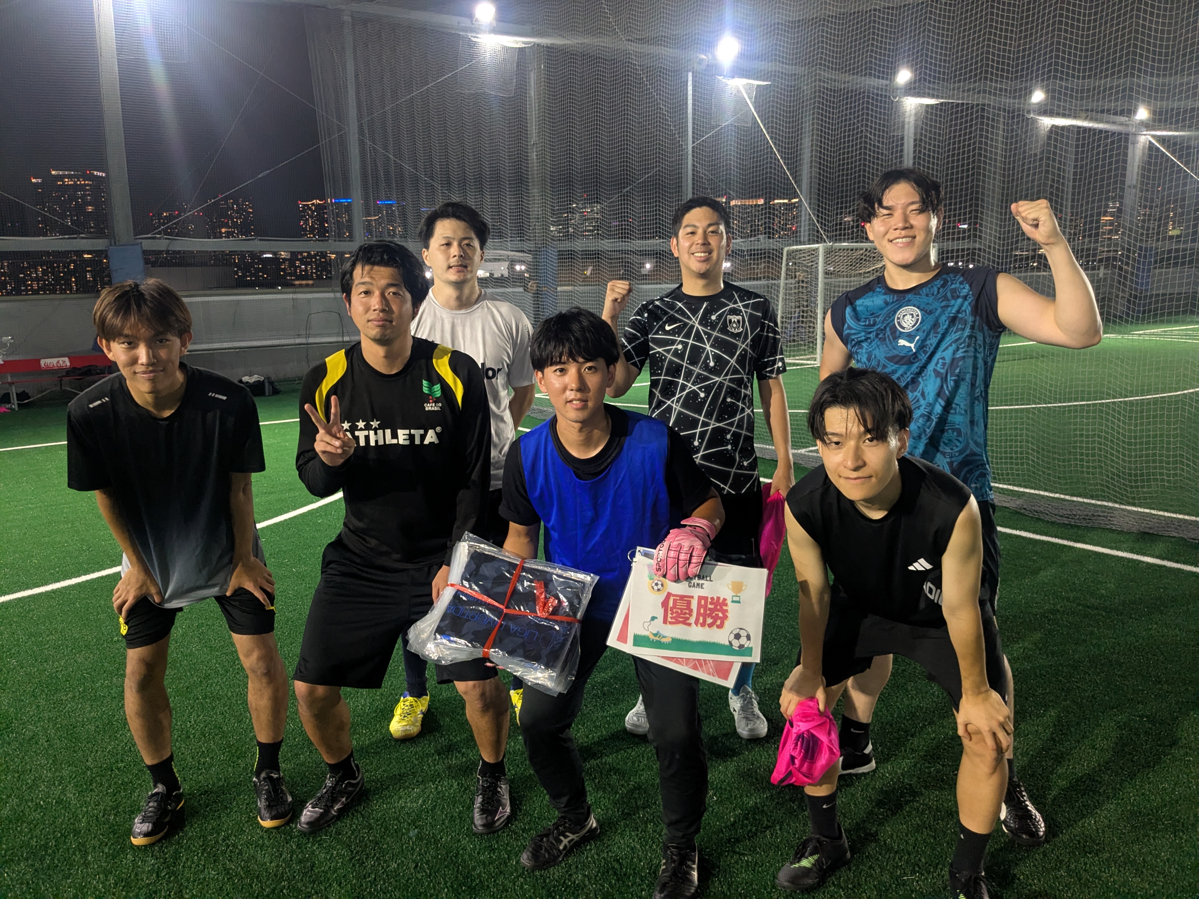 2026年8月5日 有明 BUDDYスポーツアリーナ 屋上人工芝コート フットサル 大会風景