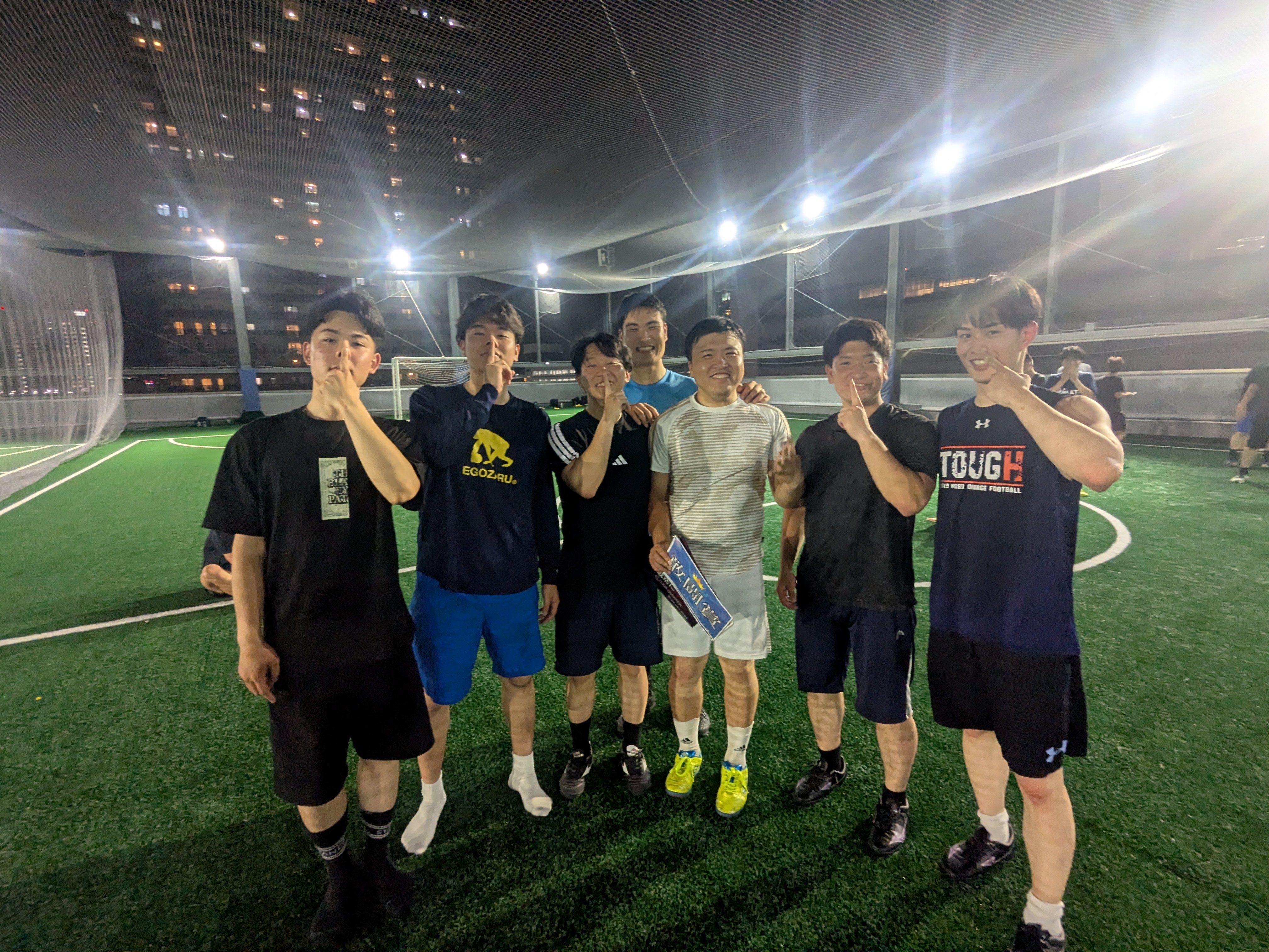 2026年8月5日 有明 BUDDYスポーツアリーナ 屋上人工芝コート フットサル 大会風景