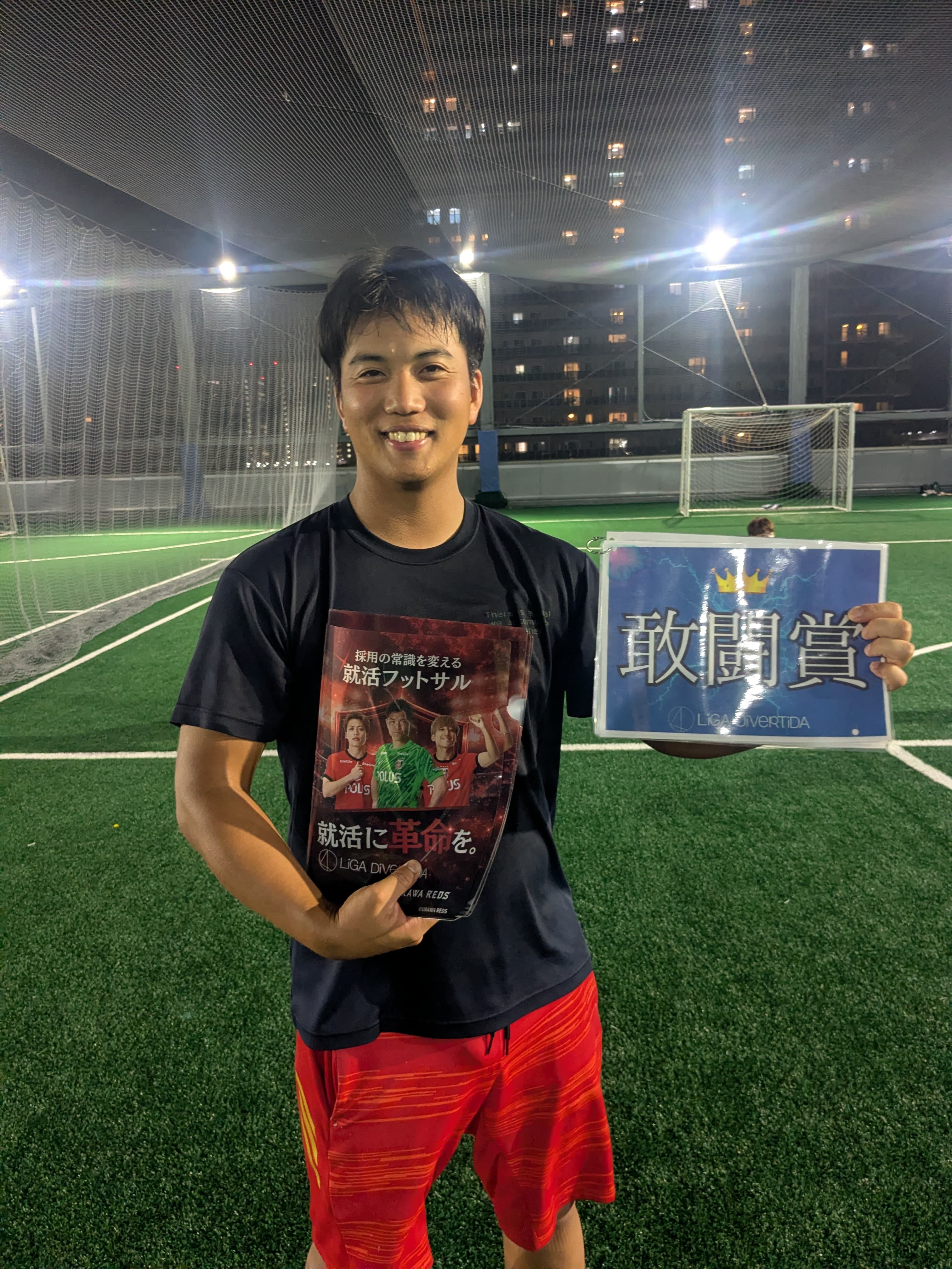 2026年8月5日 有明 BUDDYスポーツアリーナ 屋上人工芝コート フットサル 大会風景