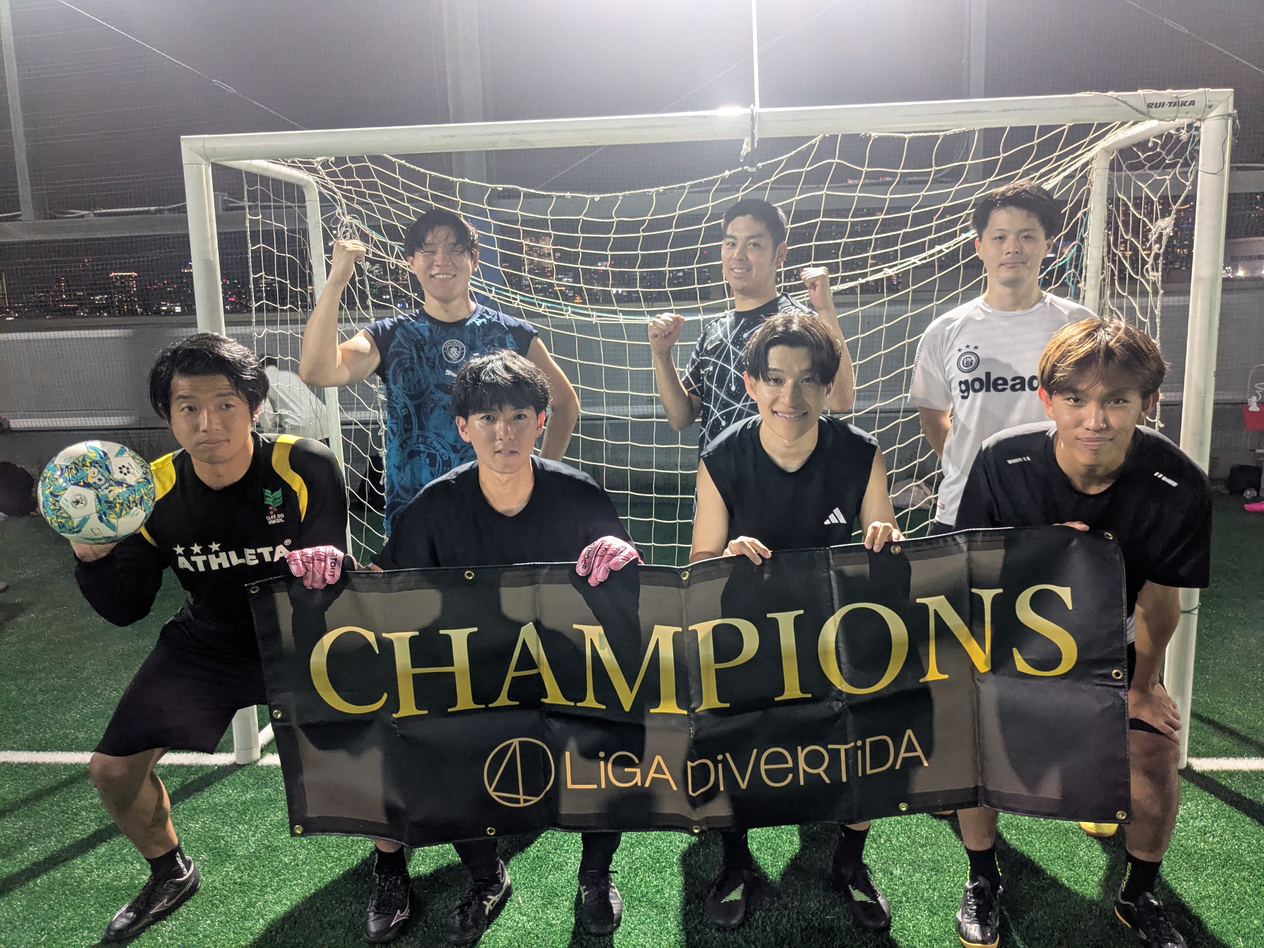 2026年8月5日 有明 BUDDYスポーツアリーナ 屋上人工芝コート フットサル 表彰
