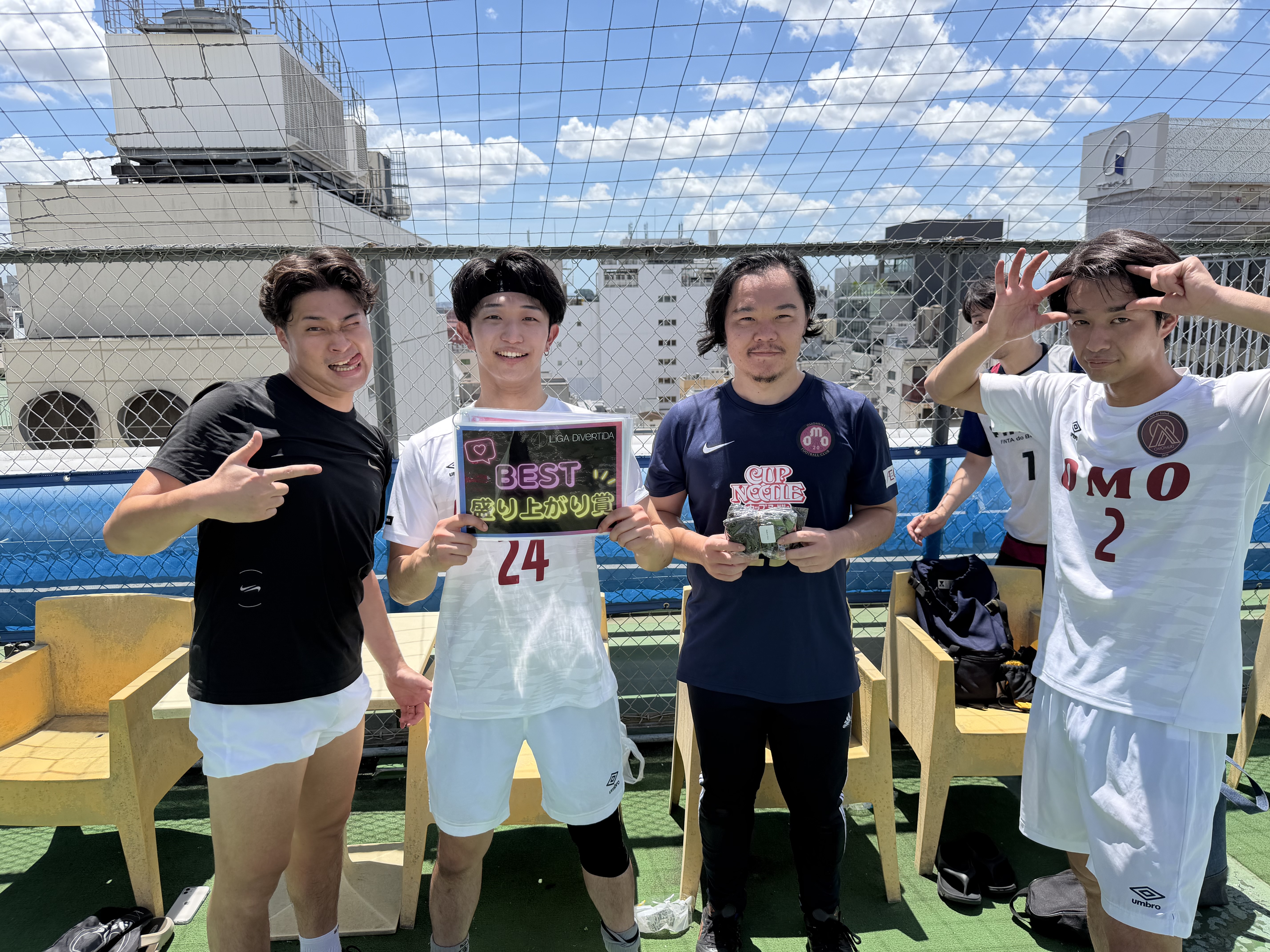 OMOMUKI - 2026年8月8日 フットサルパーク吉祥寺