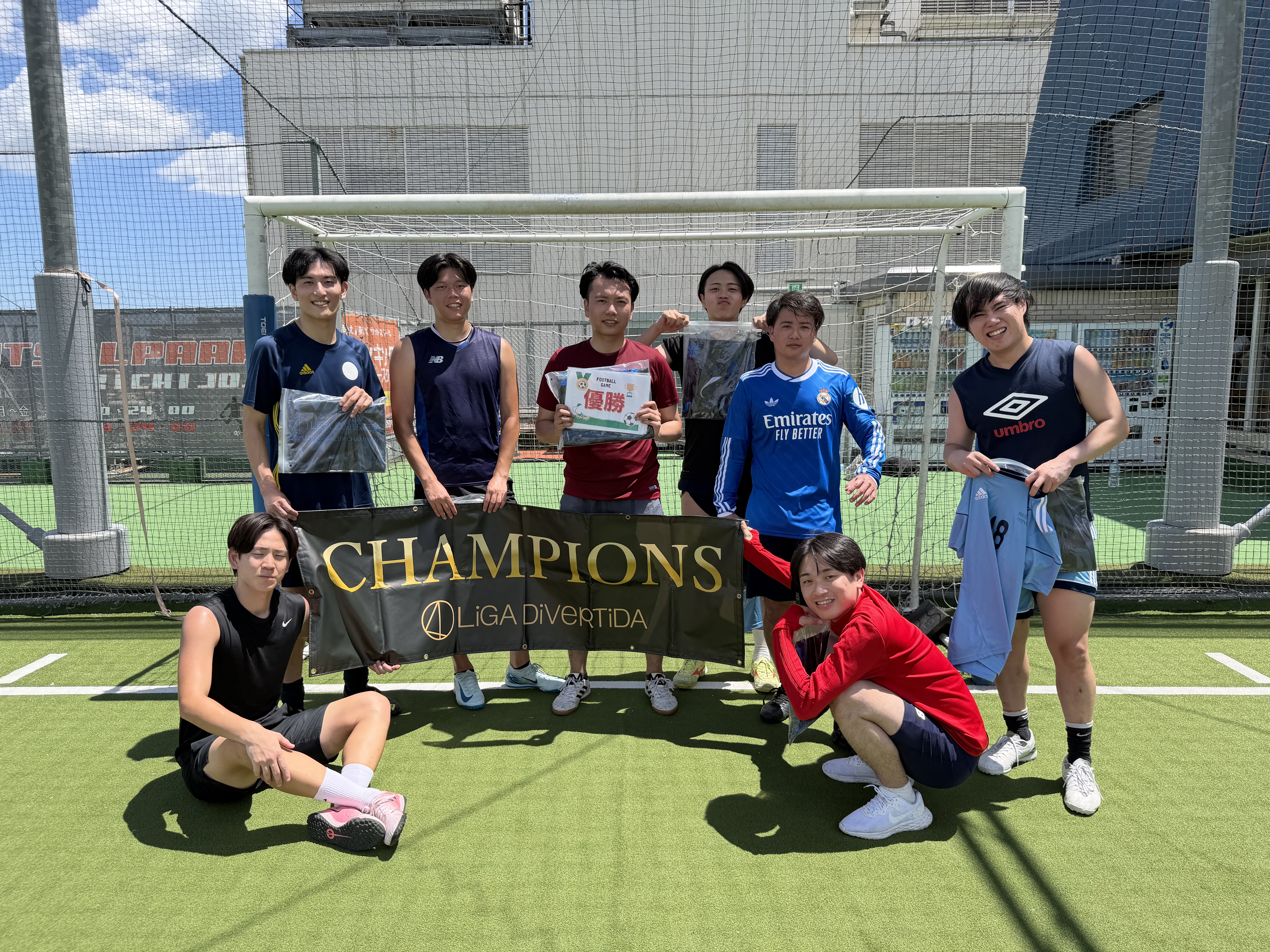 2026年8月8日 フットサルパーク吉祥寺 フットサル 表彰