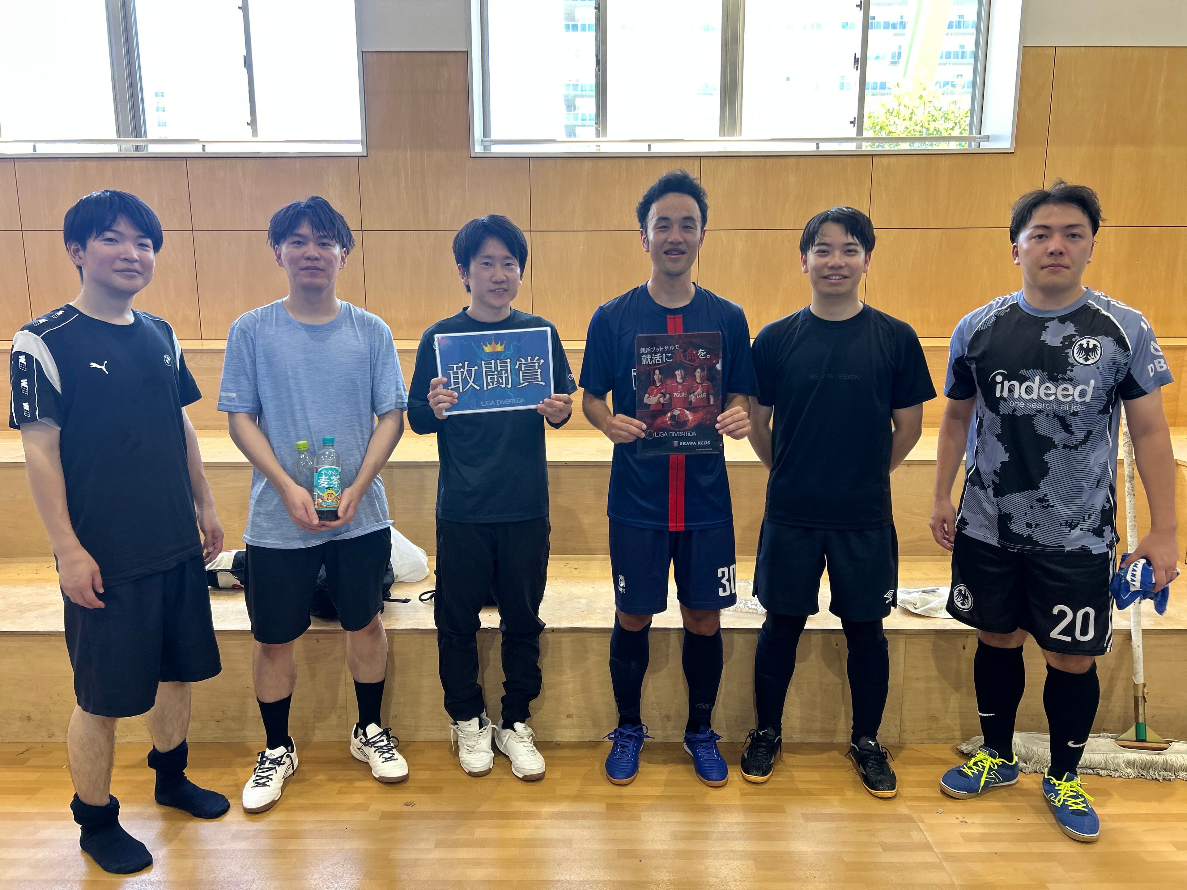 2026年8月8日 有明 BUDDYスポーツアリーナ1F フットサル 大会風景