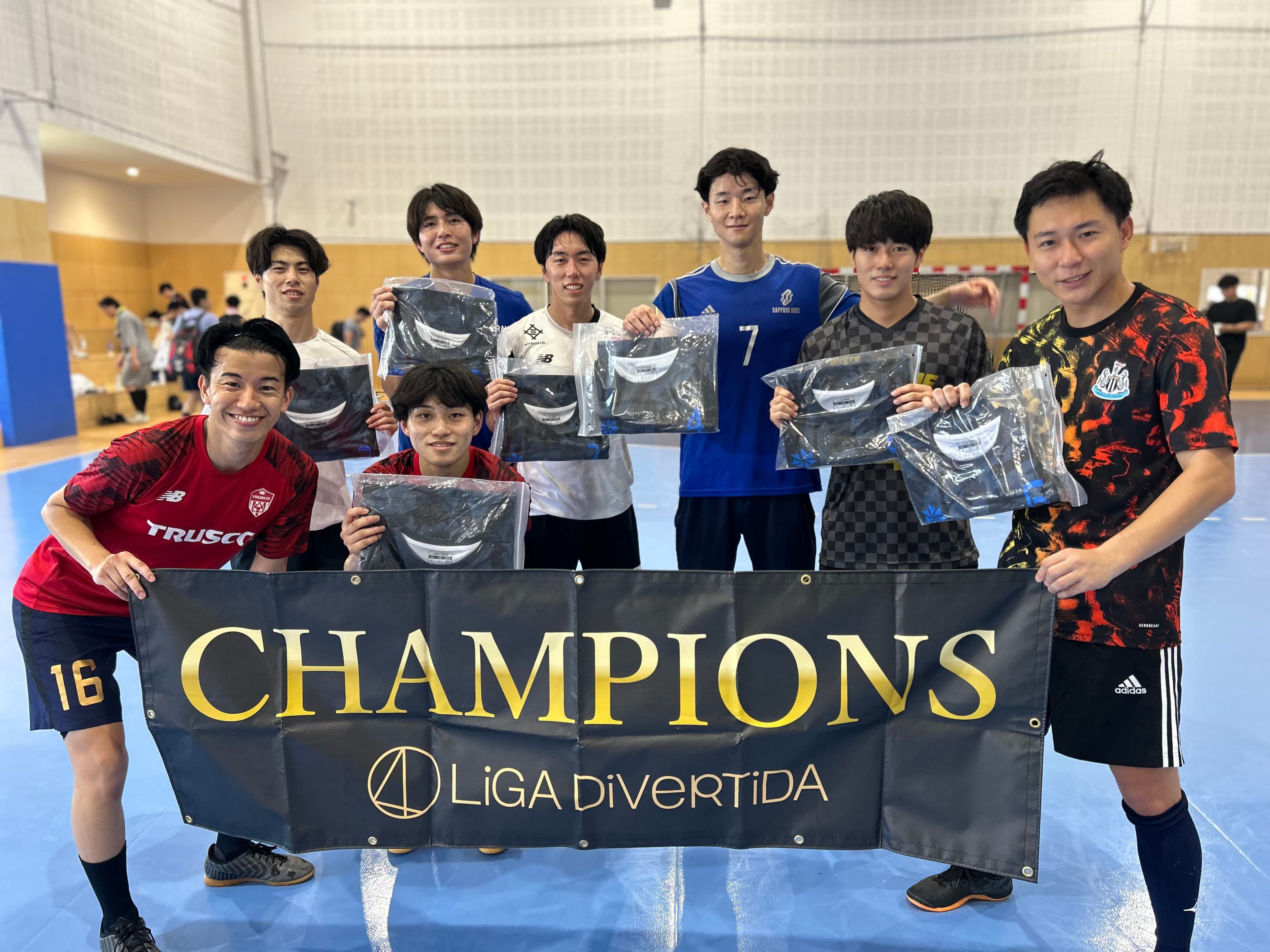 2026年8月8日 有明 BUDDYスポーツアリーナ1F フットサル 表彰