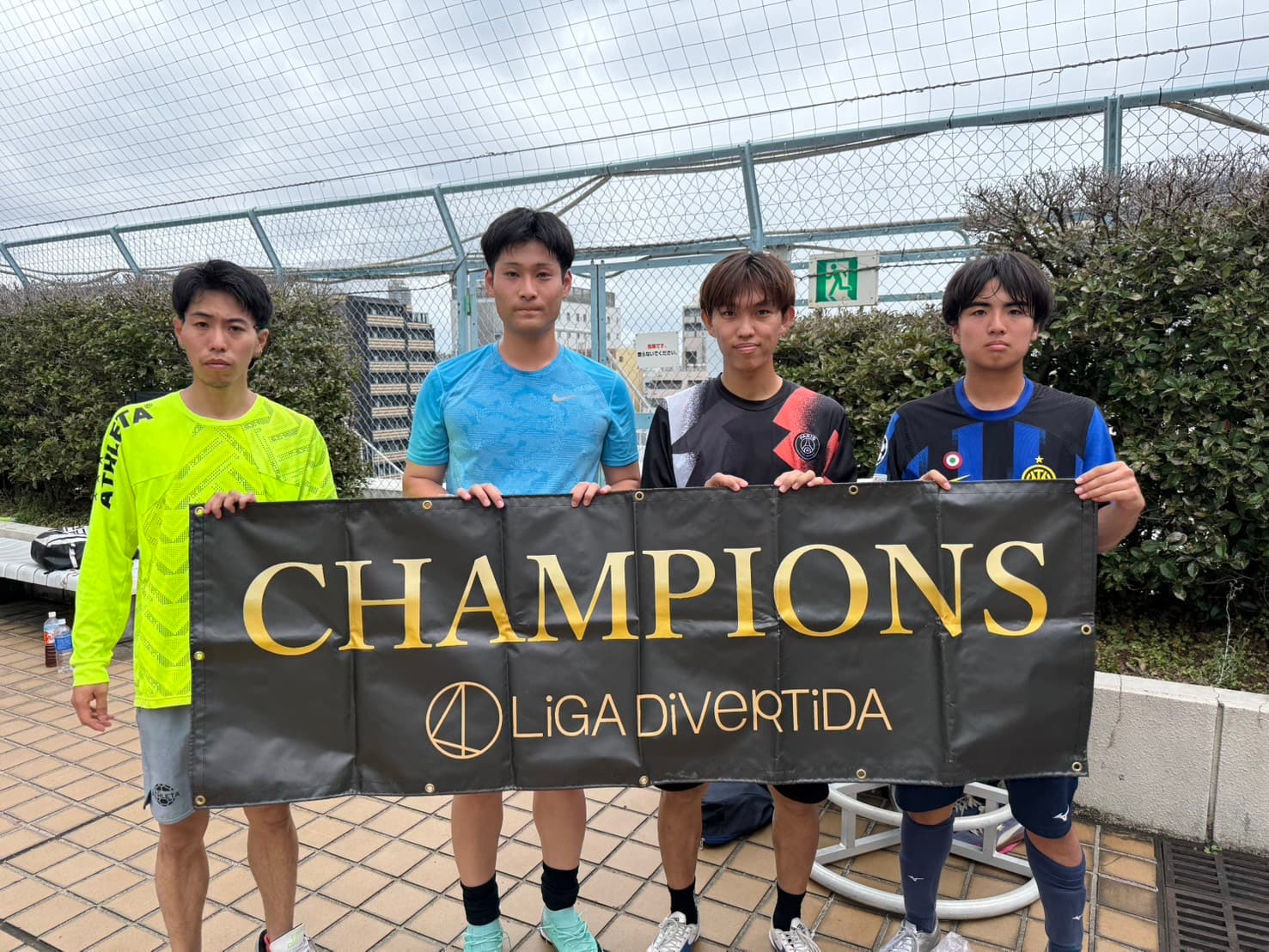2026年8月16日 錦糸町 MIYAMOTO FUTSAL PARK マルイ フットサル 表彰