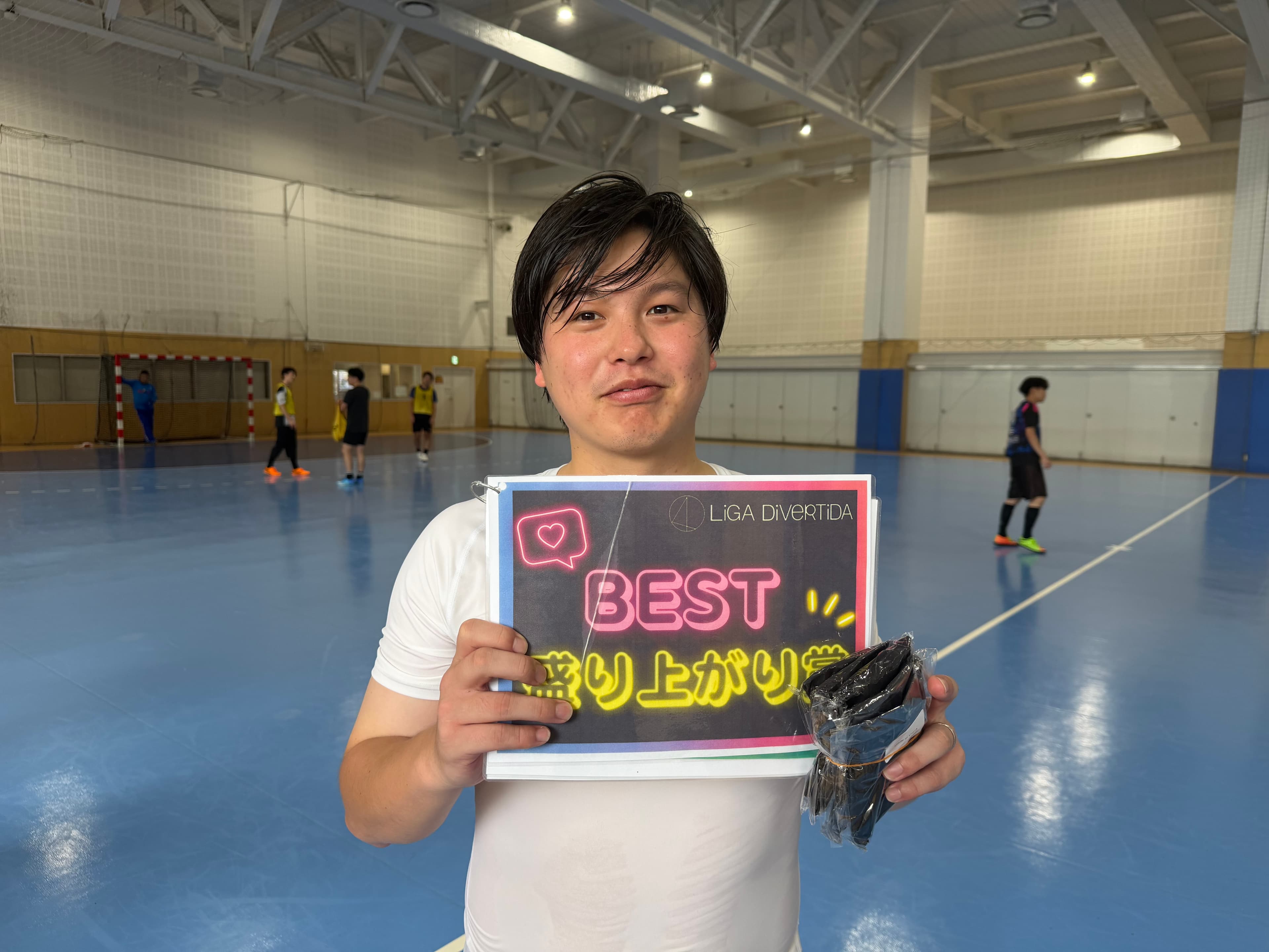 2026年8月22日 有明 BUDDYスポーツアリーナ1F フットサル 大会風景