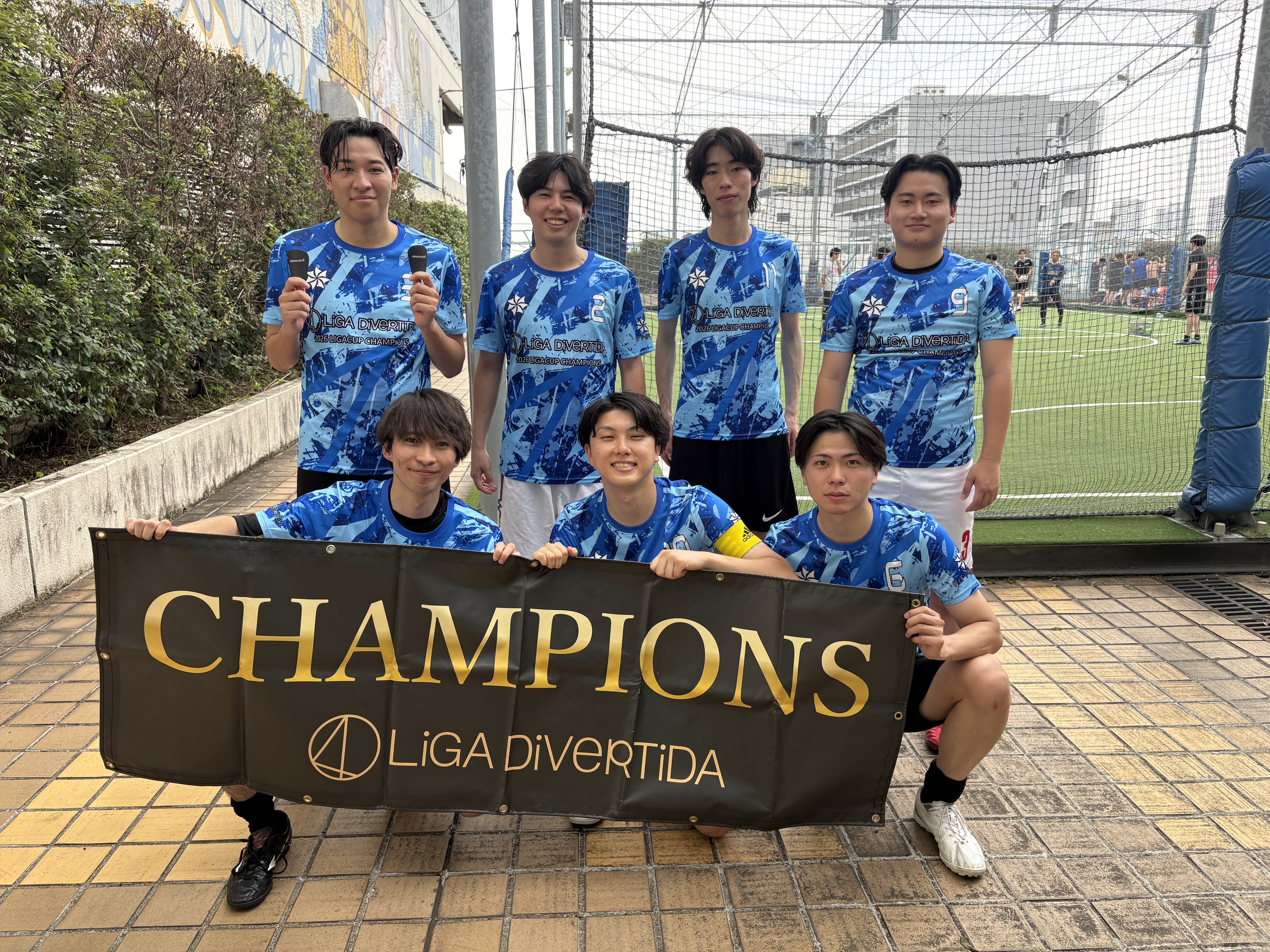2026年8月22日 錦糸町 MIYAMOTO FUTSAL PARK マルイ フットサル 表彰
