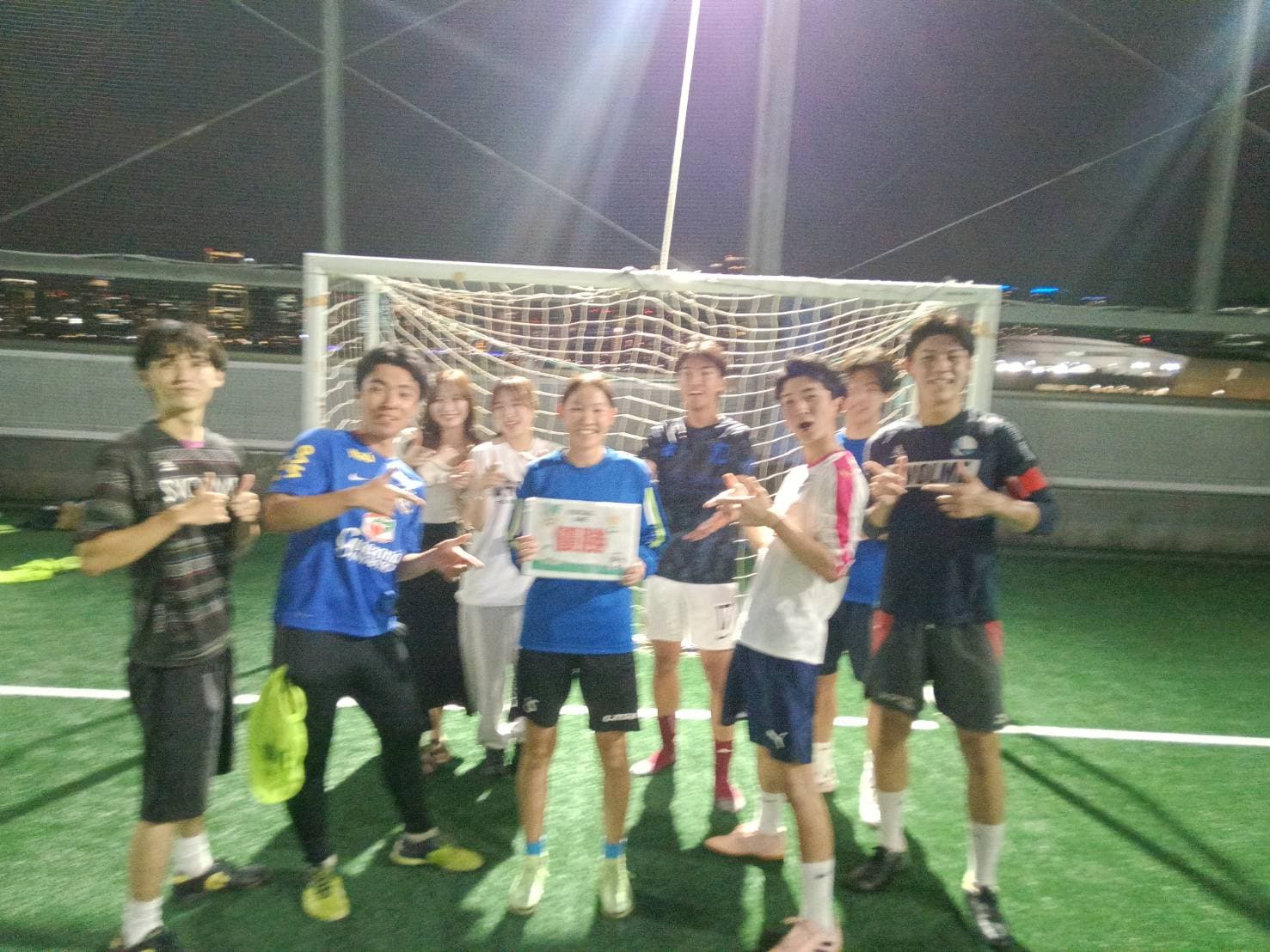 2026年8月28日 有明 BUDDYスポーツアリーナ 屋上人工芝コート フットサル 大会風景