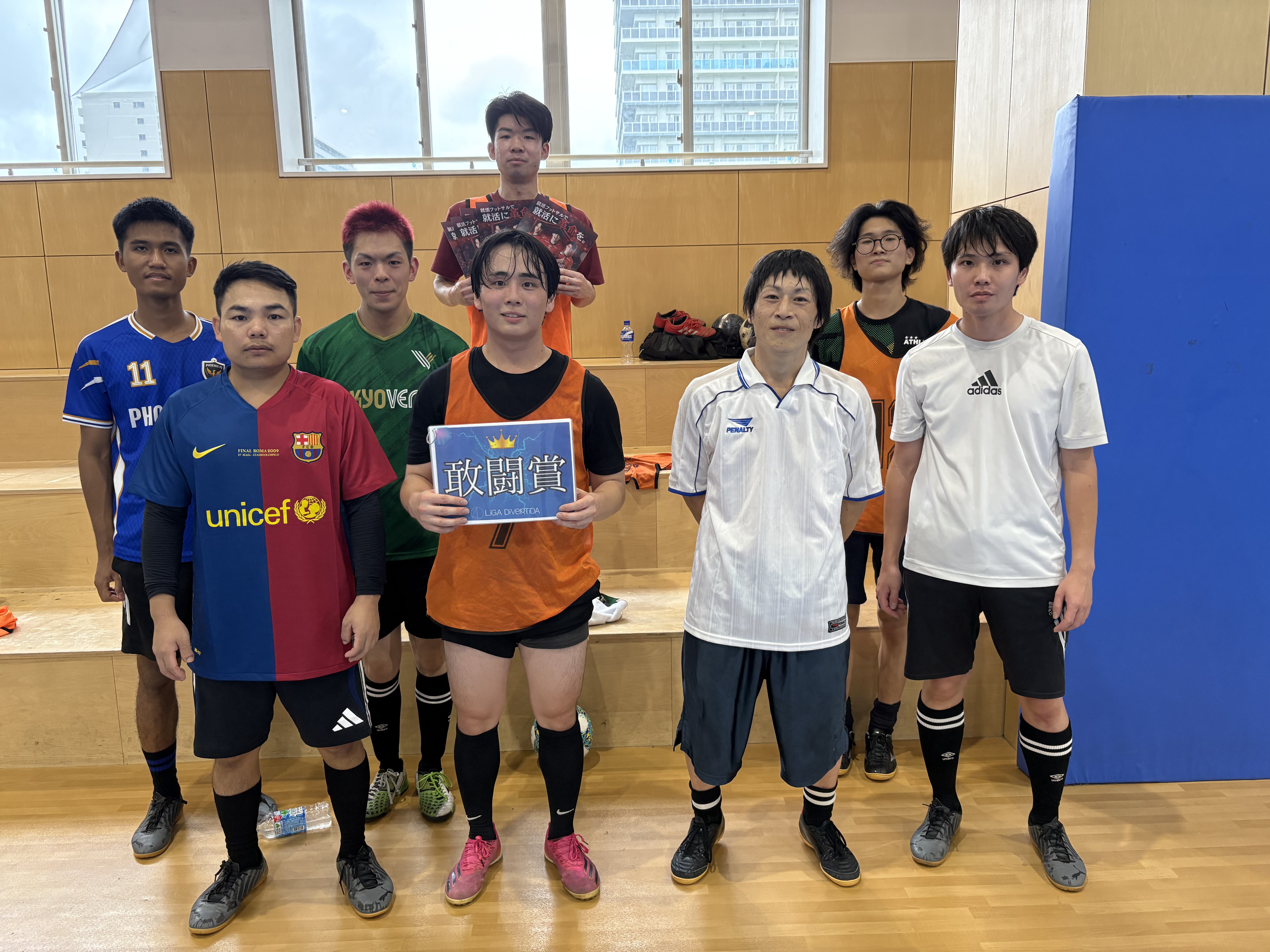 2026年8月29日 有明 BUDDYスポーツアリーナ1F フットサル 大会風景