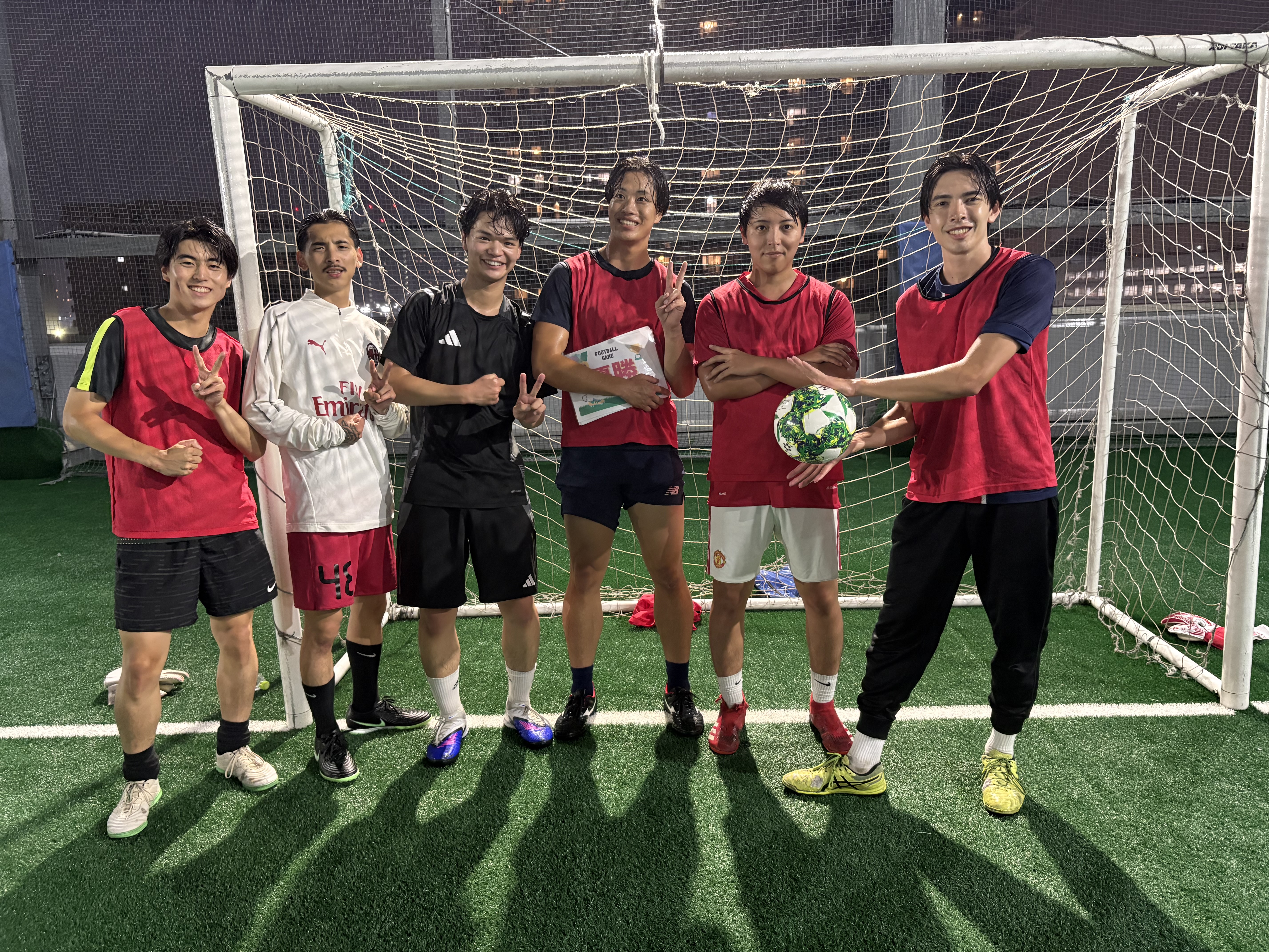 2026年8月29日 有明 BUDDYスポーツアリーナ 屋上人工芝コート フットサル 大会風景