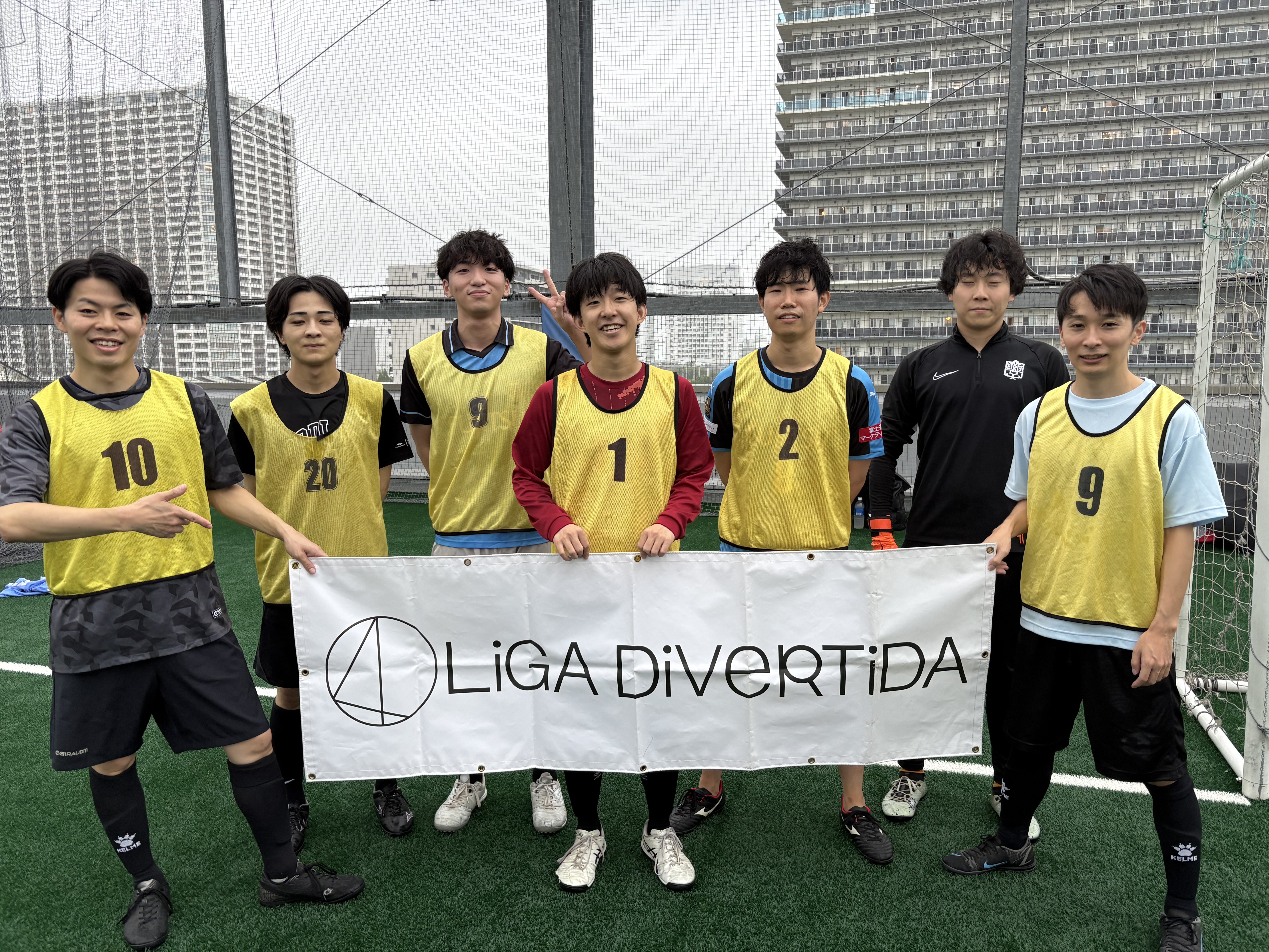 ナンバーワン - 2026年8月29日 有明 BUDDYスポーツアリーナ 屋上人工芝コート フットサル