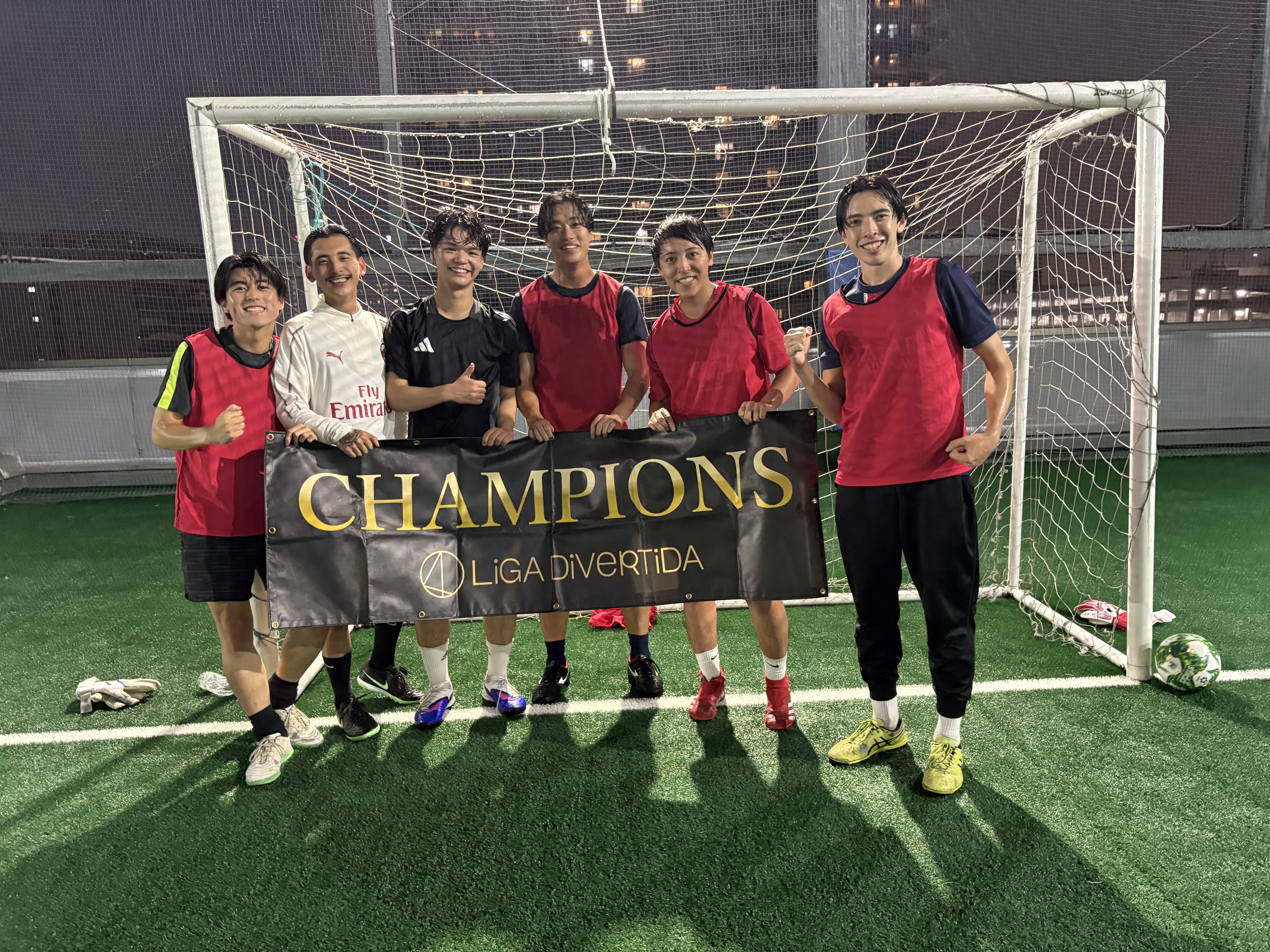 2026年8月29日 有明 BUDDYスポーツアリーナ 屋上人工芝コート フットサル 大会風景