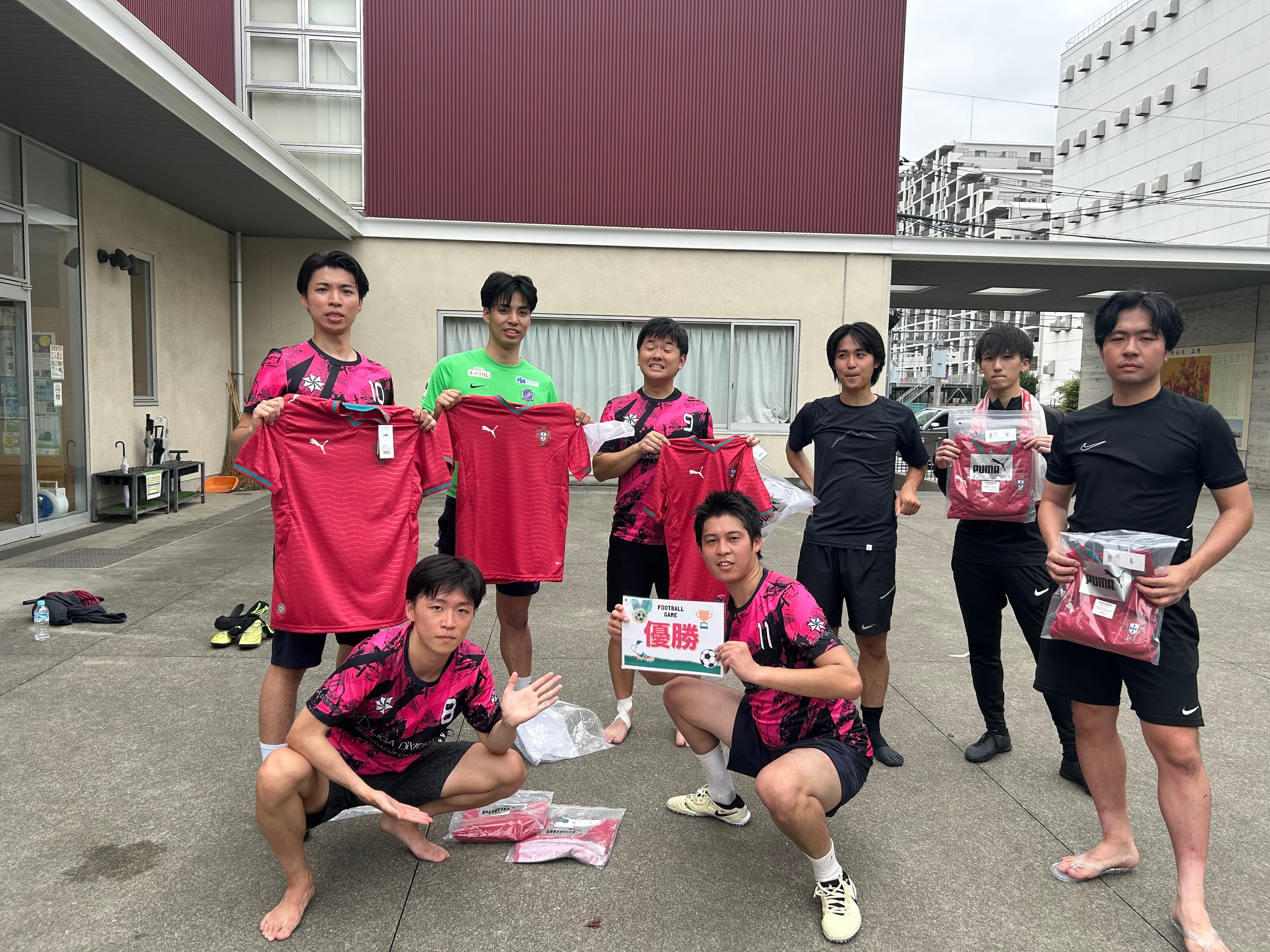 2026年8月30日 豊洲 枝川グラウンド ソサイチ(7人制) 大会風景
