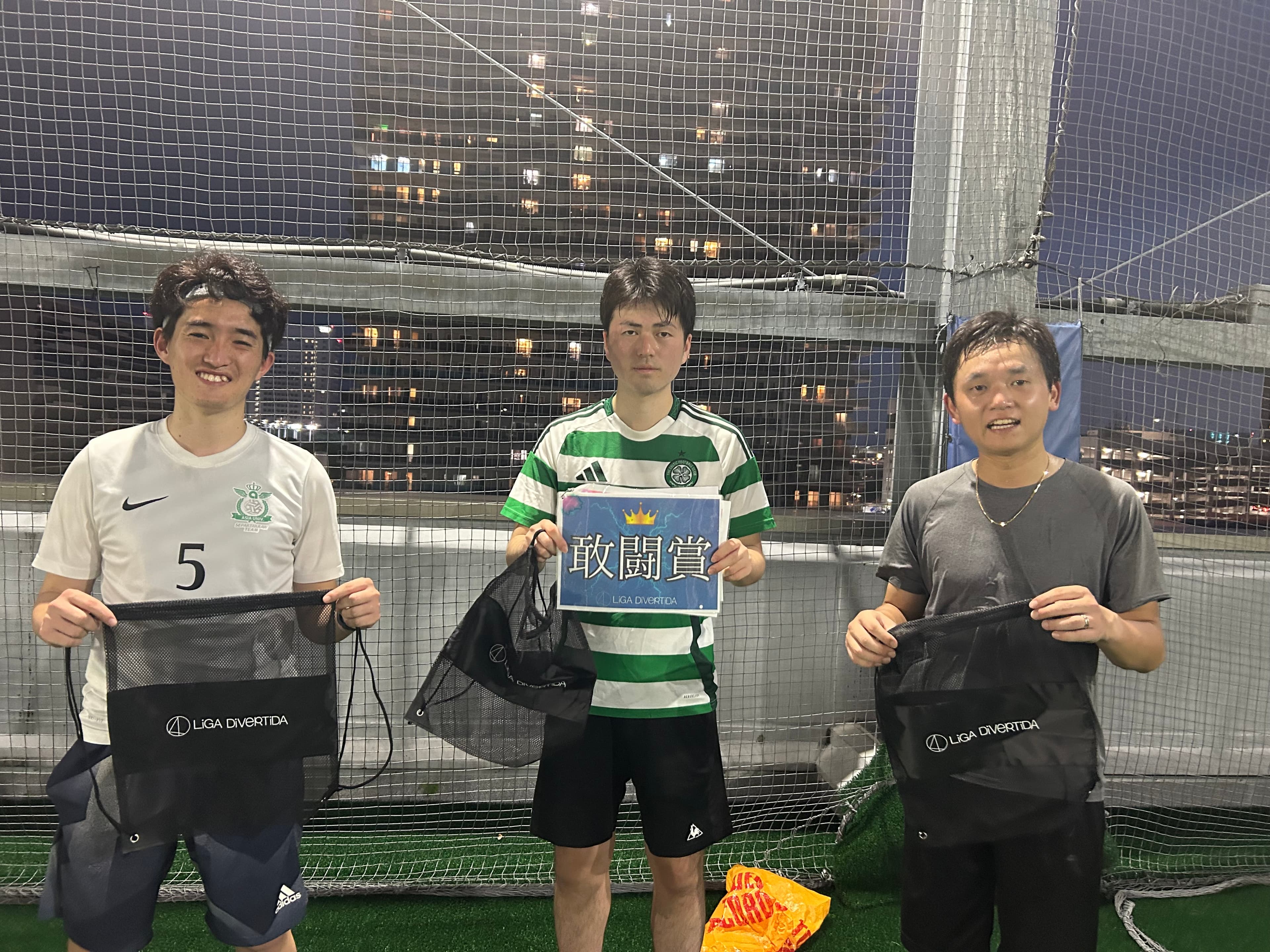 2026年8月30日 有明 BUDDYスポーツアリーナ 屋上人工芝コート フットサル 大会風景