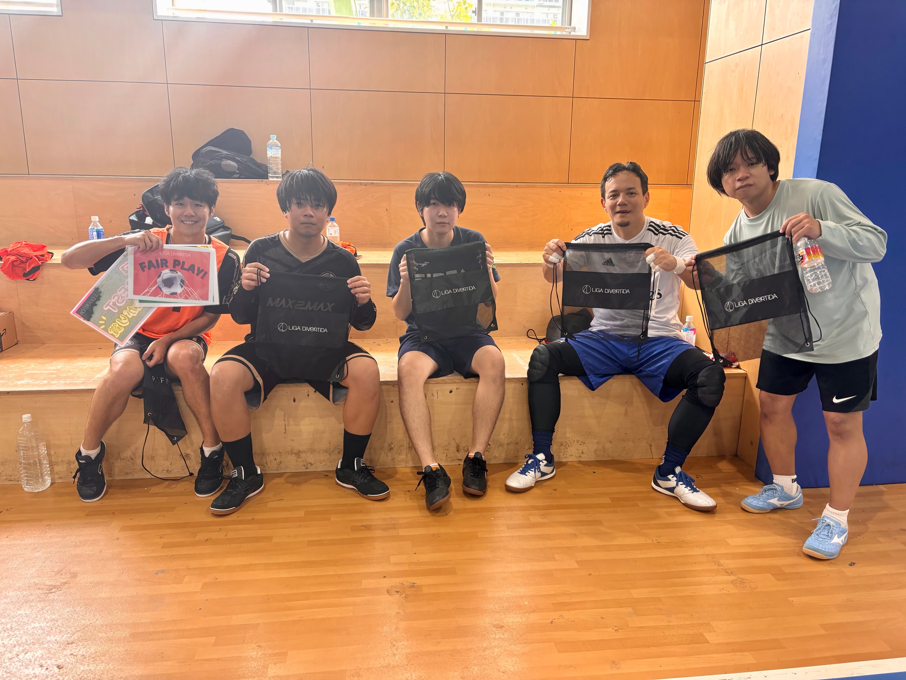2026年9月5日 有明 BUDDYスポーツアリーナ1F フットサル 大会風景