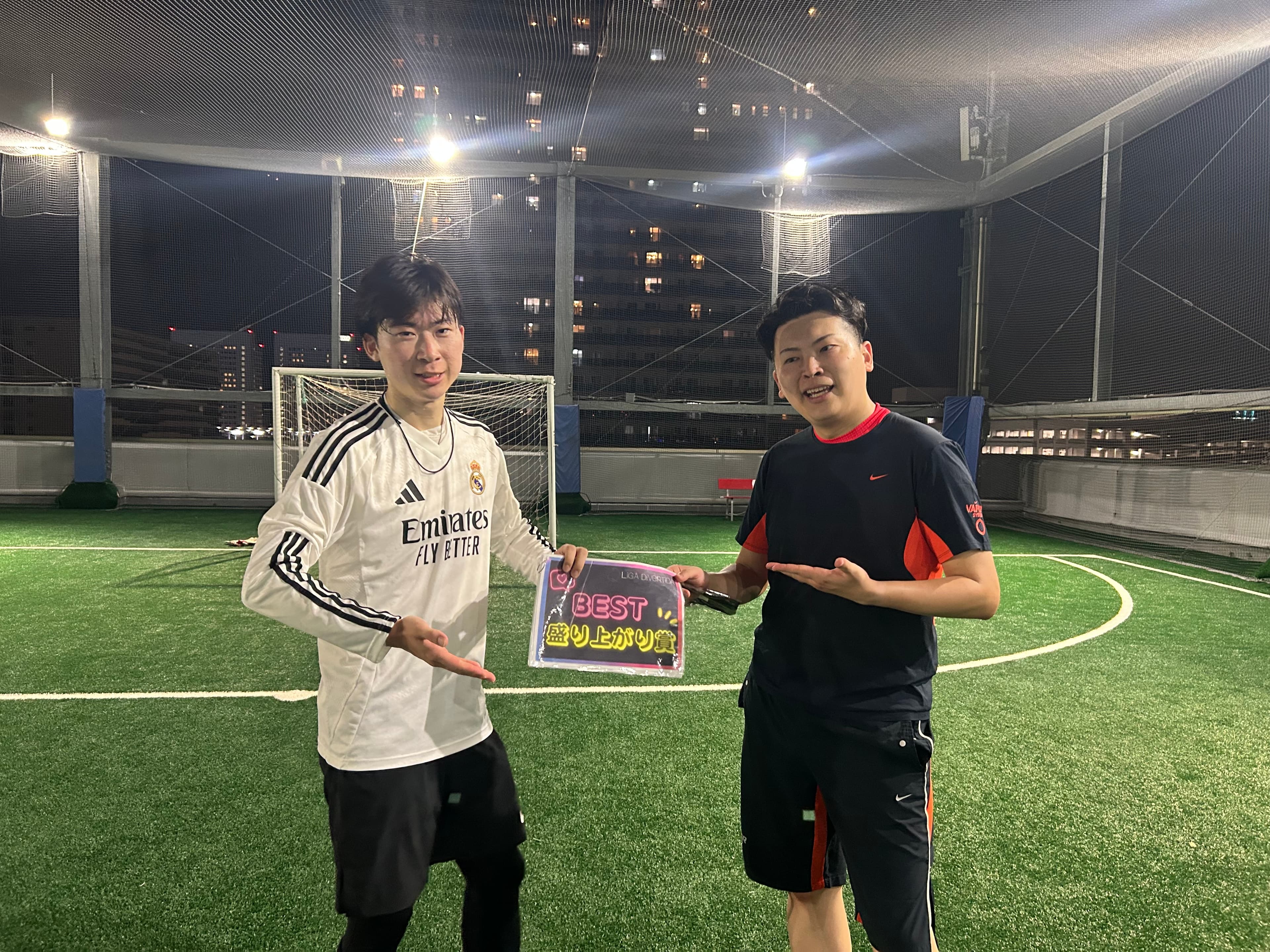 2026年9月5日 有明 BUDDYスポーツアリーナ 屋上人工芝コート フットサル 大会風景