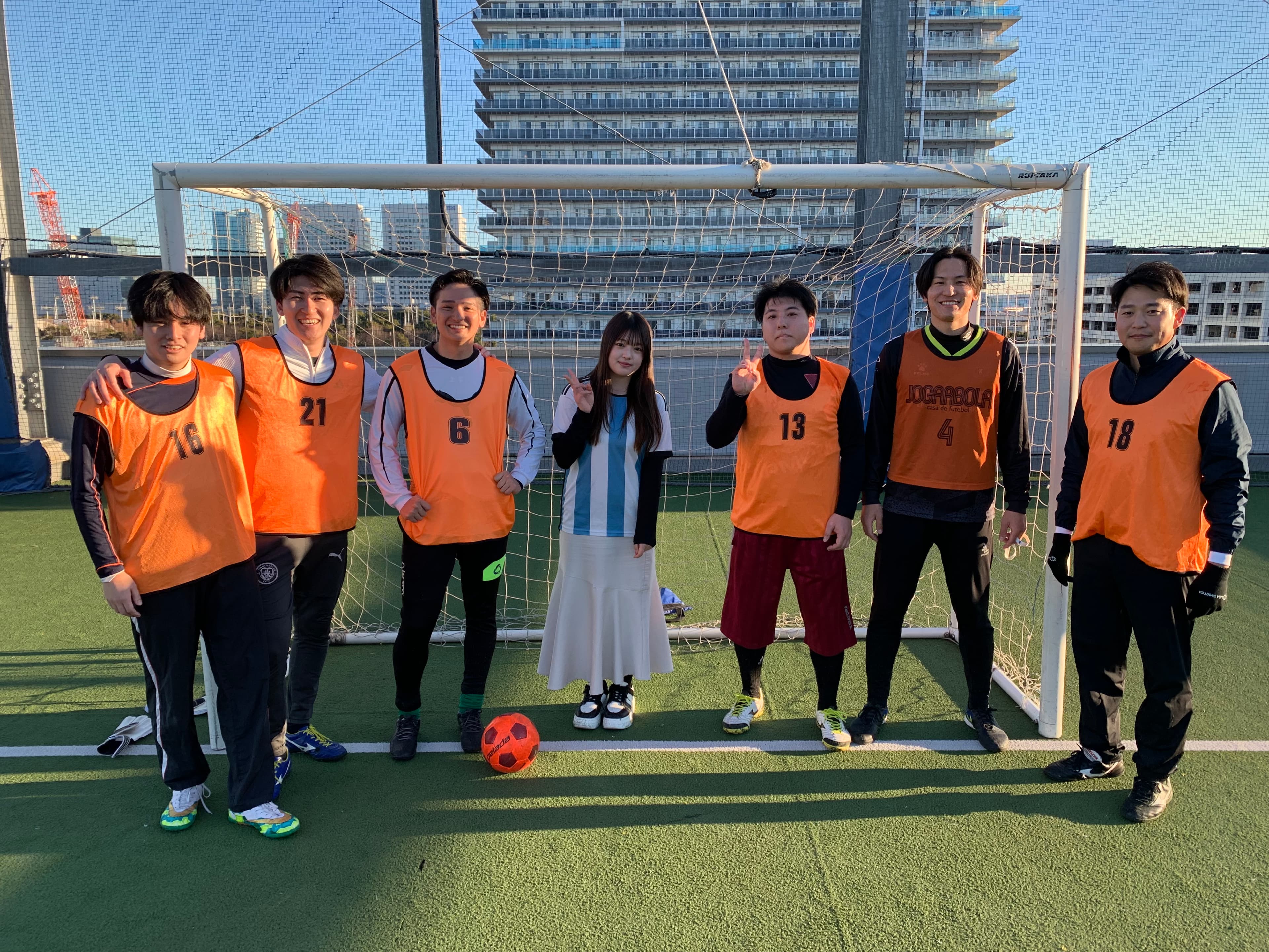 FC有明 - 2025年1月11日 有明 BUDDYスポーツアリーナ 屋上人工芝コート フットサル