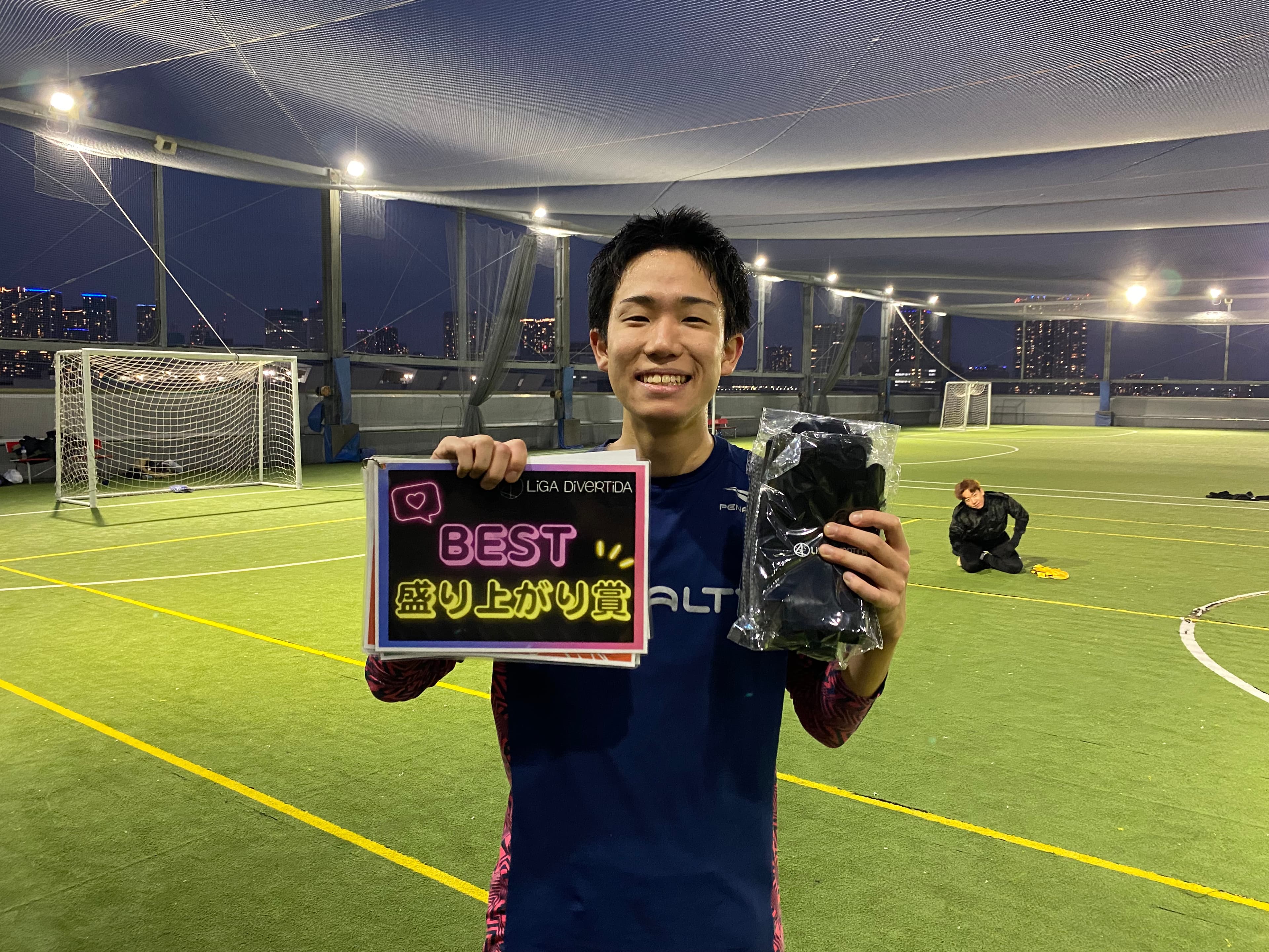 2025年1月12日 有明 BUDDYスポーツアリーナ 屋上人工芝コート フットサル 大会風景