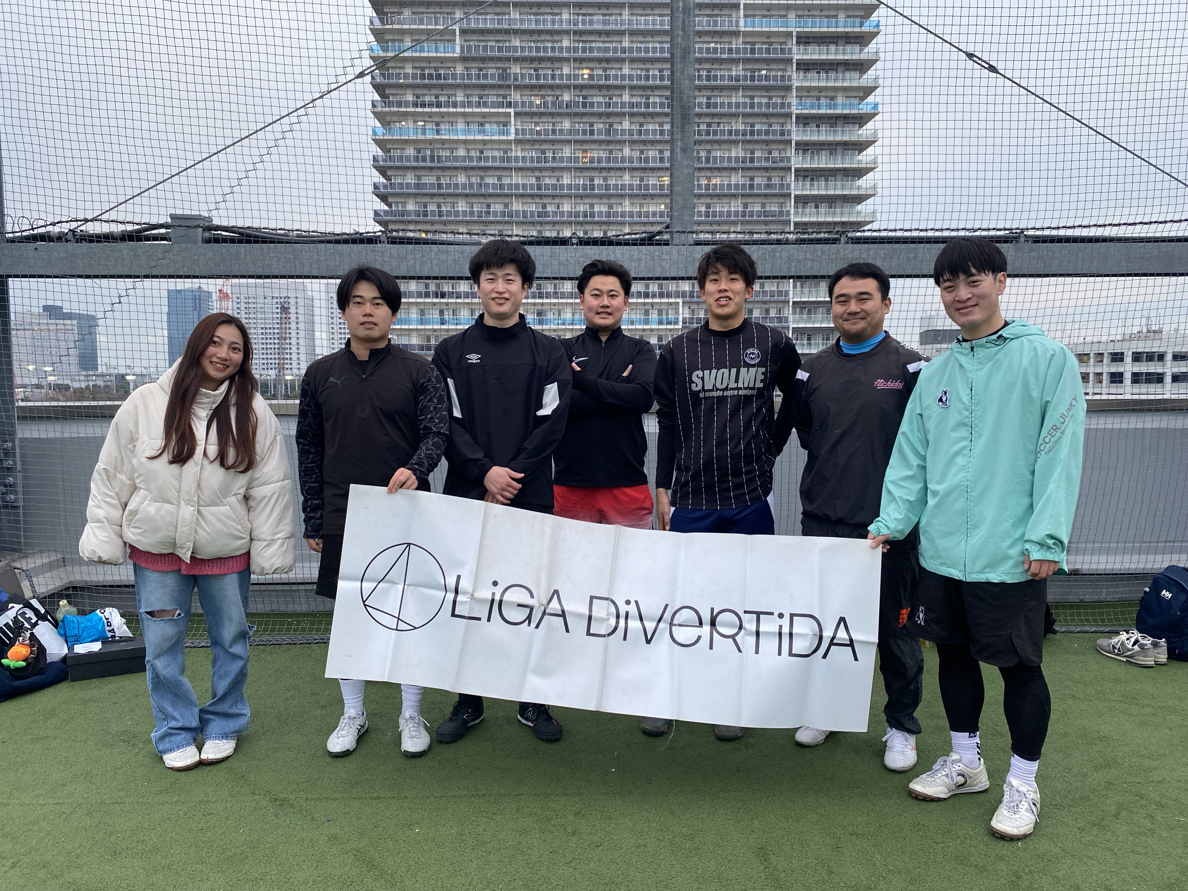 エクラグランツ - 2025年1月12日 有明 BUDDYスポーツアリーナ 屋上人工芝コート フットサル